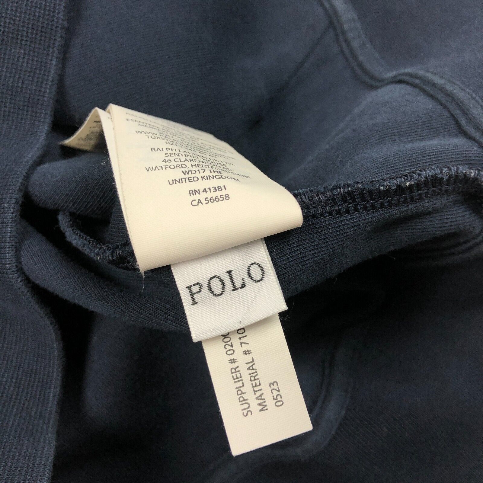 Polo Ralph Lauren Polo Ralph Lauren Full Zip Navy Hoodie Sweater Size XL Size US XL / EU 56 / 4 - 7 Thumbnail