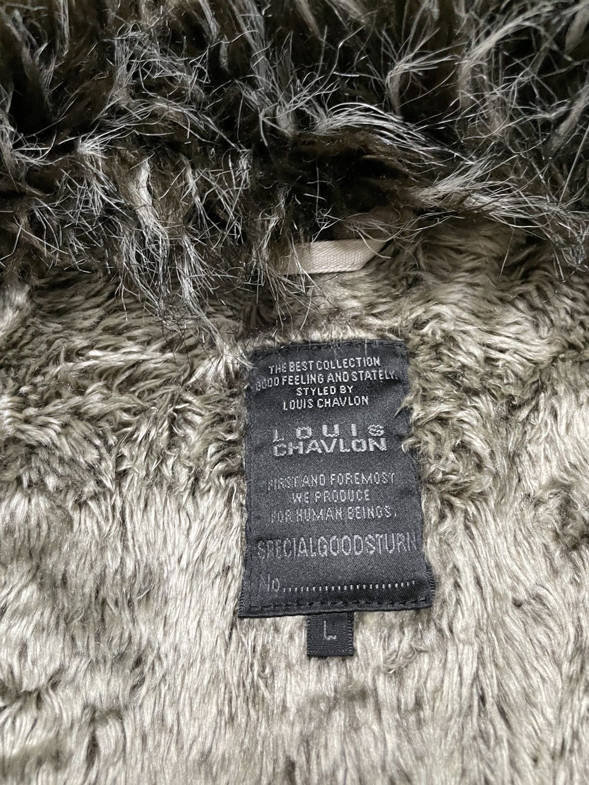 Japanese Brand JAPANESE LOUIS CHAVLON FUR JACKET BONDAGE SLEEVE VKEI STYLE Size US L / EU 52-54 / 3 - 9 Thumbnail