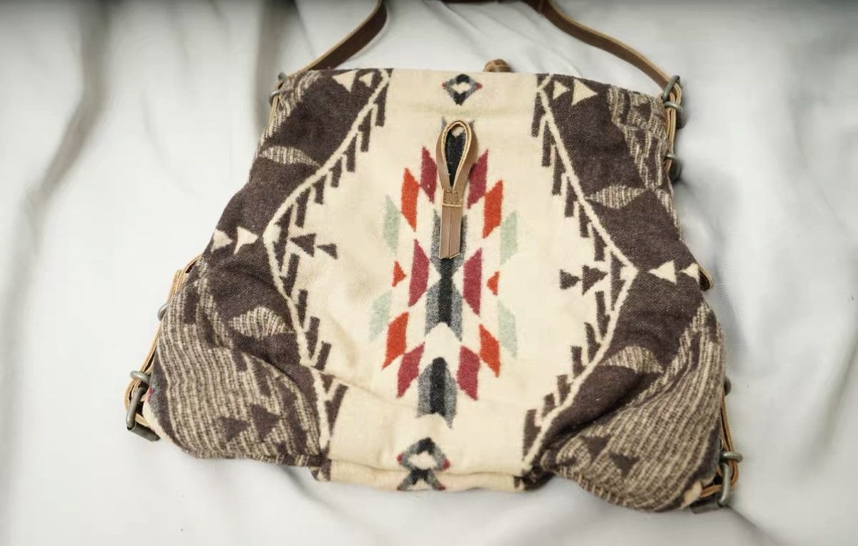 Ralph Lauren Ralph Lauren Denim Supply Navajo Wool Felt Crossbody Bag Size ONE SIZE - 4 Thumbnail