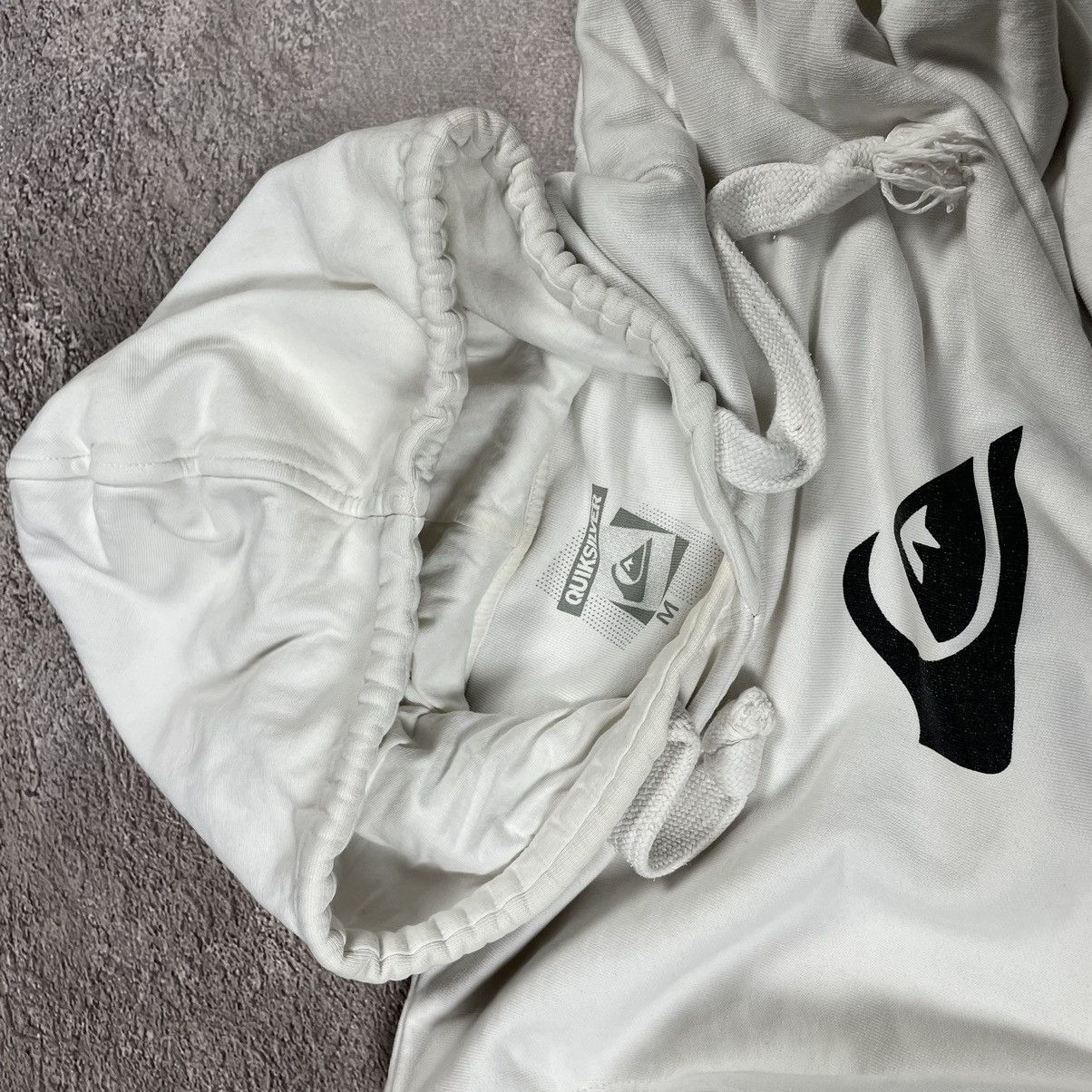 Vintage Vintage Quicksilver Y2K Hoodie Skate Streetwear Baggy Boxy S Size US S / EU 44-46 / 1 - 5 Thumbnail