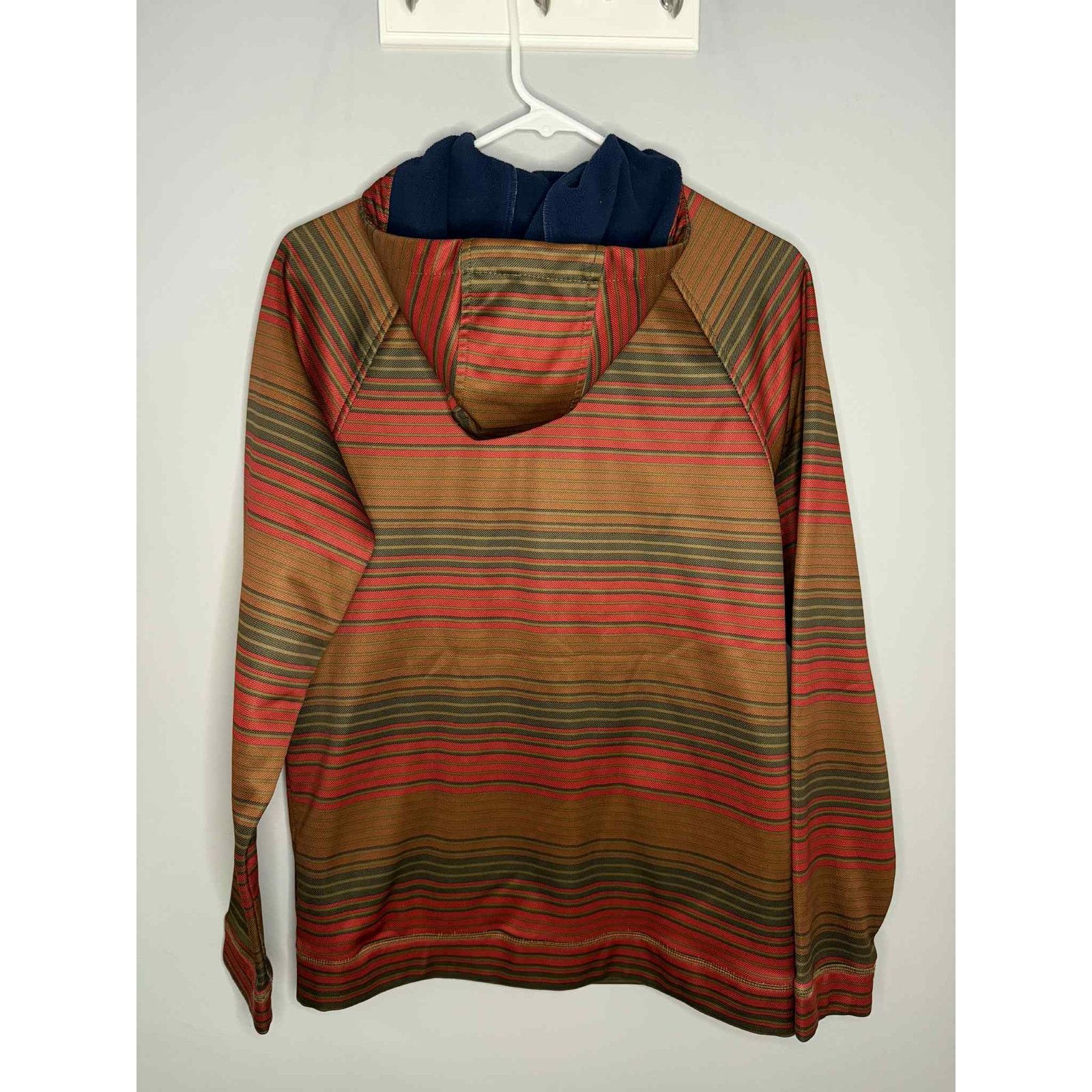 Burton Burton Peak Striped Full Zip Hoodie Brown Multi Men's S Size US S / EU 44-46 / 1 - 3 Thumbnail