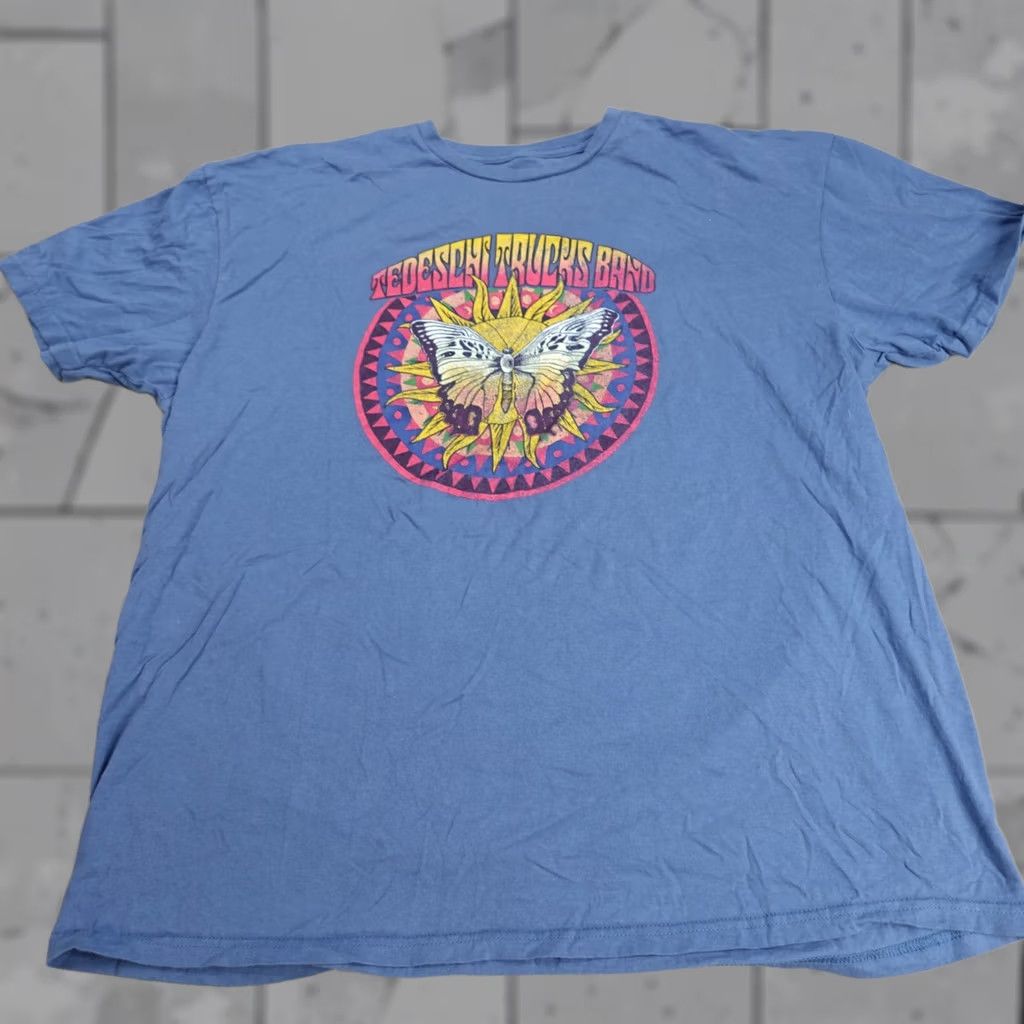 Doublet Tedeschi Trucks Band Shirt 2XL Blue Double Sided 2023 Summer Tour Size US XXL / EU 58 / 5 - 1 Thumbnail