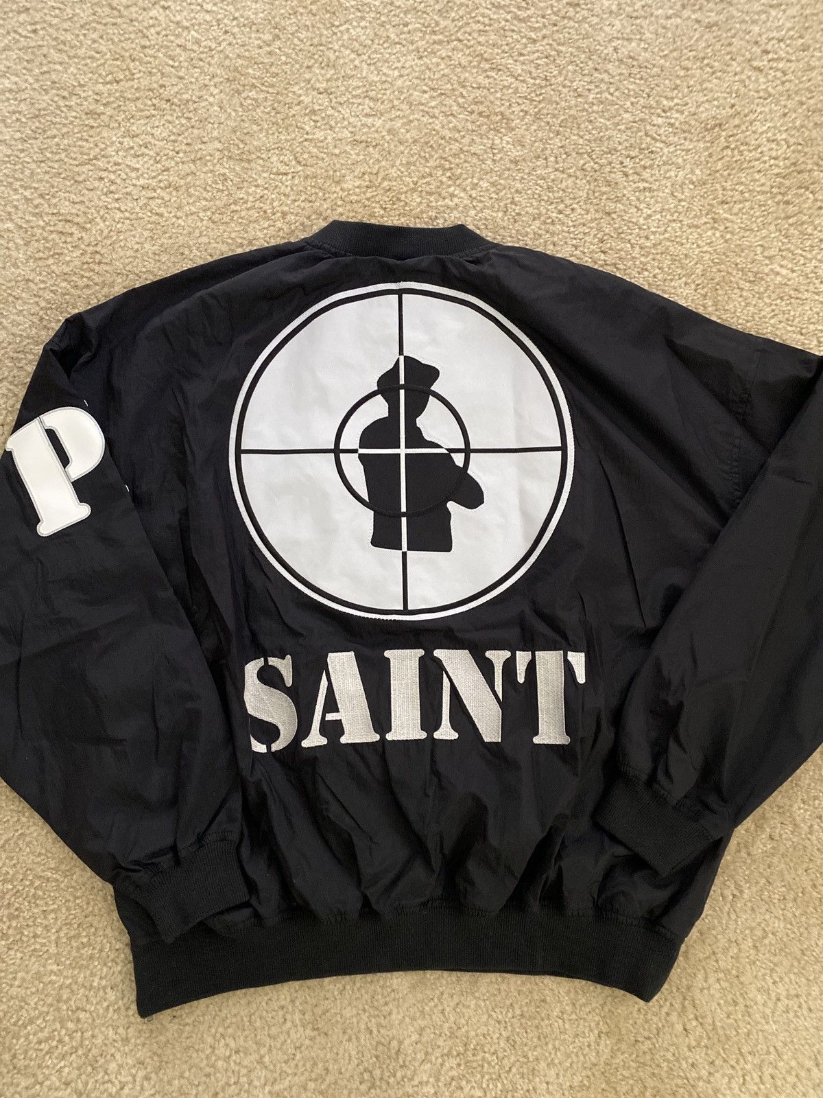 Saint Michael Saint Michael Public Enemy Black Pullover Size US M / EU 48-50 / 2 - 2 Thumbnail