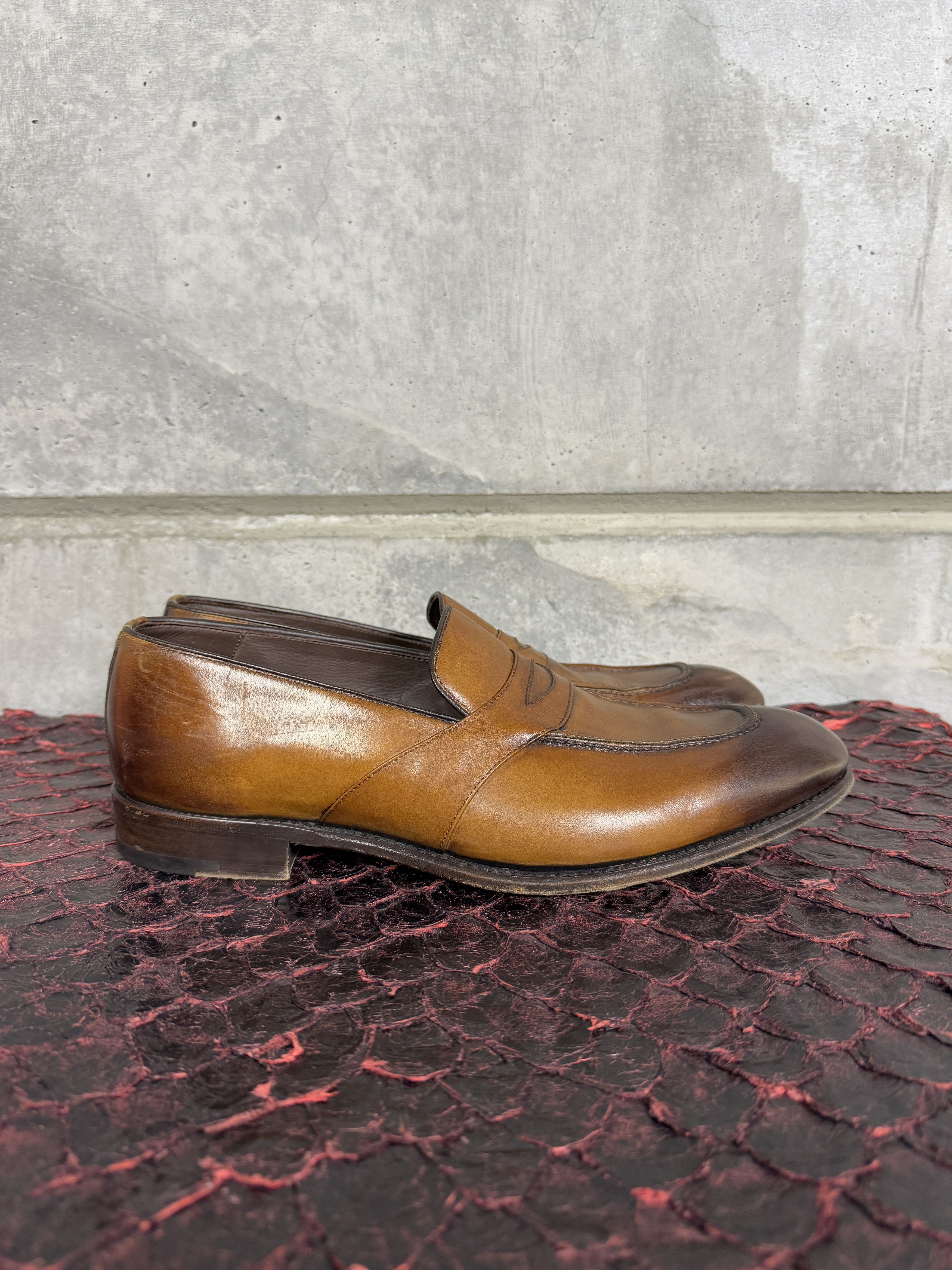 Tom Ford Tom Ford Leather Penny Loafers Size US 12 / EU 45 - 2 Thumbnail