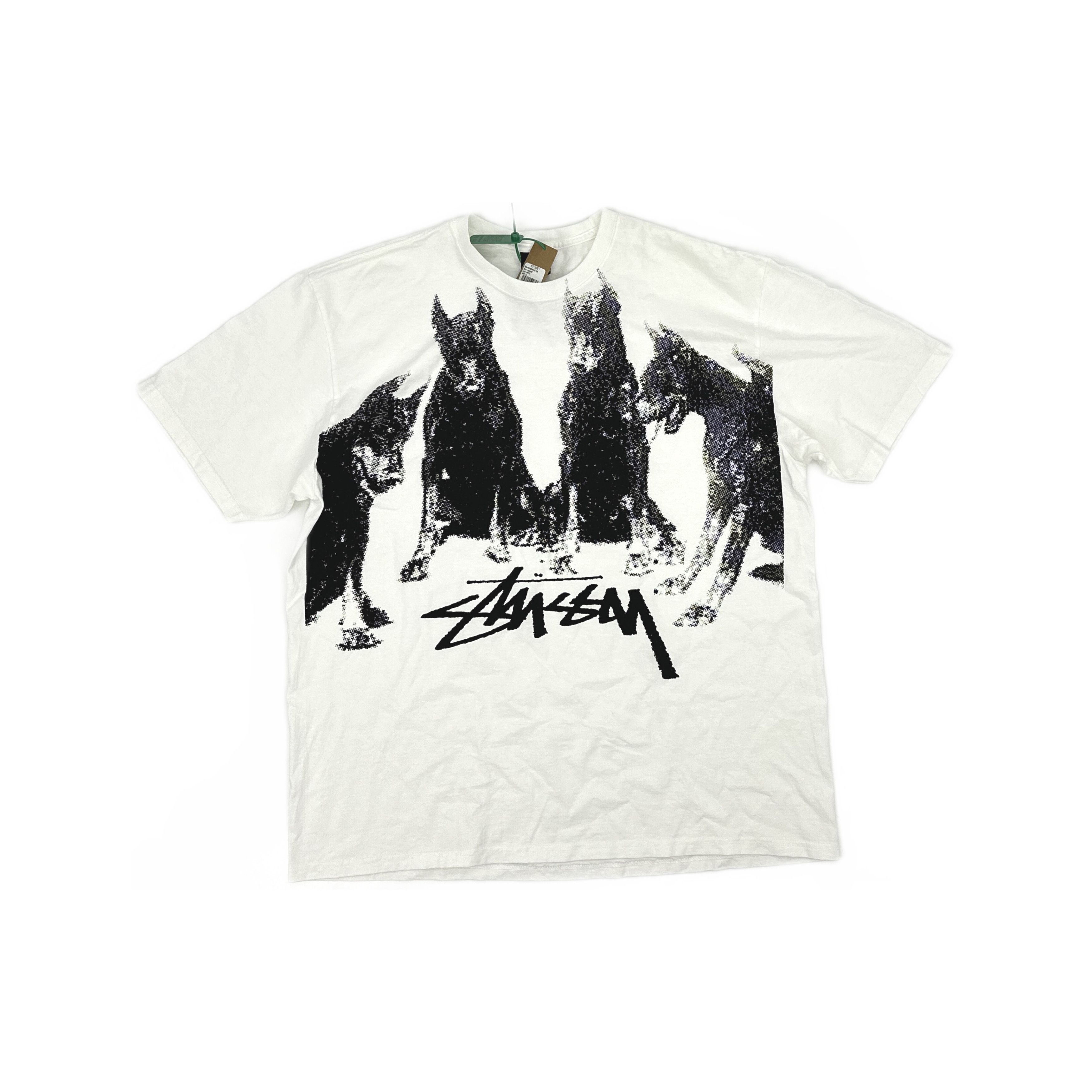 Streetwear × Stussy × Vintage Stussy Soda Can Tee XL “White” | Grailed