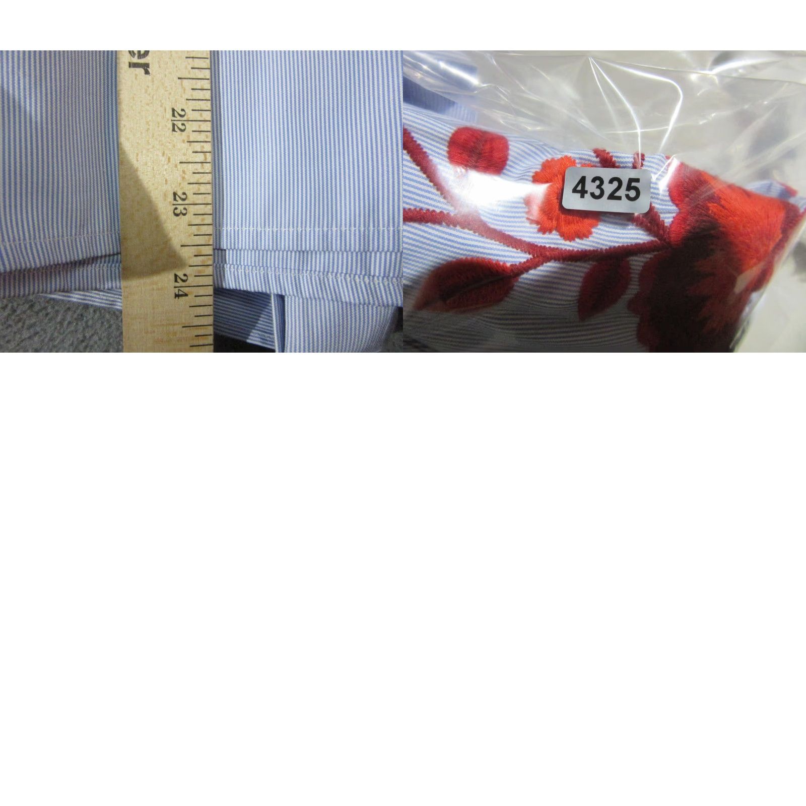 Vintage INC International Concepts Blouse Womens M Blue Red Floral Embroidered Size M / US 6-8 / IT 42-44 - 9 Thumbnail