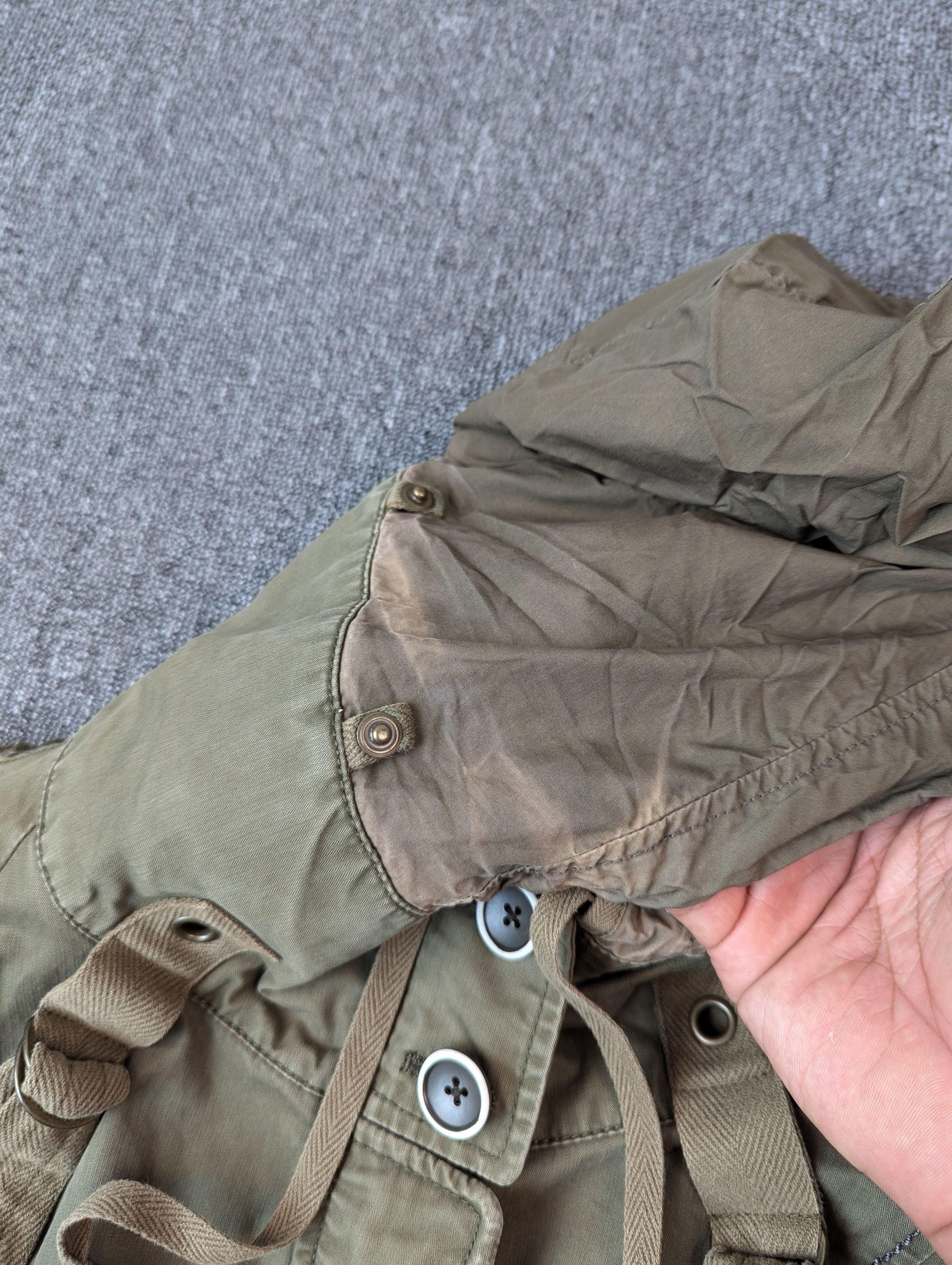 Marithe + Francois Girbaud Marithe Francois Girbaud Tactical Military Hooded Jacket Size M / US 6-8 / IT 42-44 - 15 Thumbnail