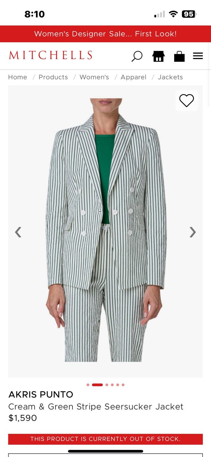 Akris Akris Punto women’s Seersucker Suit Size M / US 6-8 / IT 42-44 - 19 Thumbnail