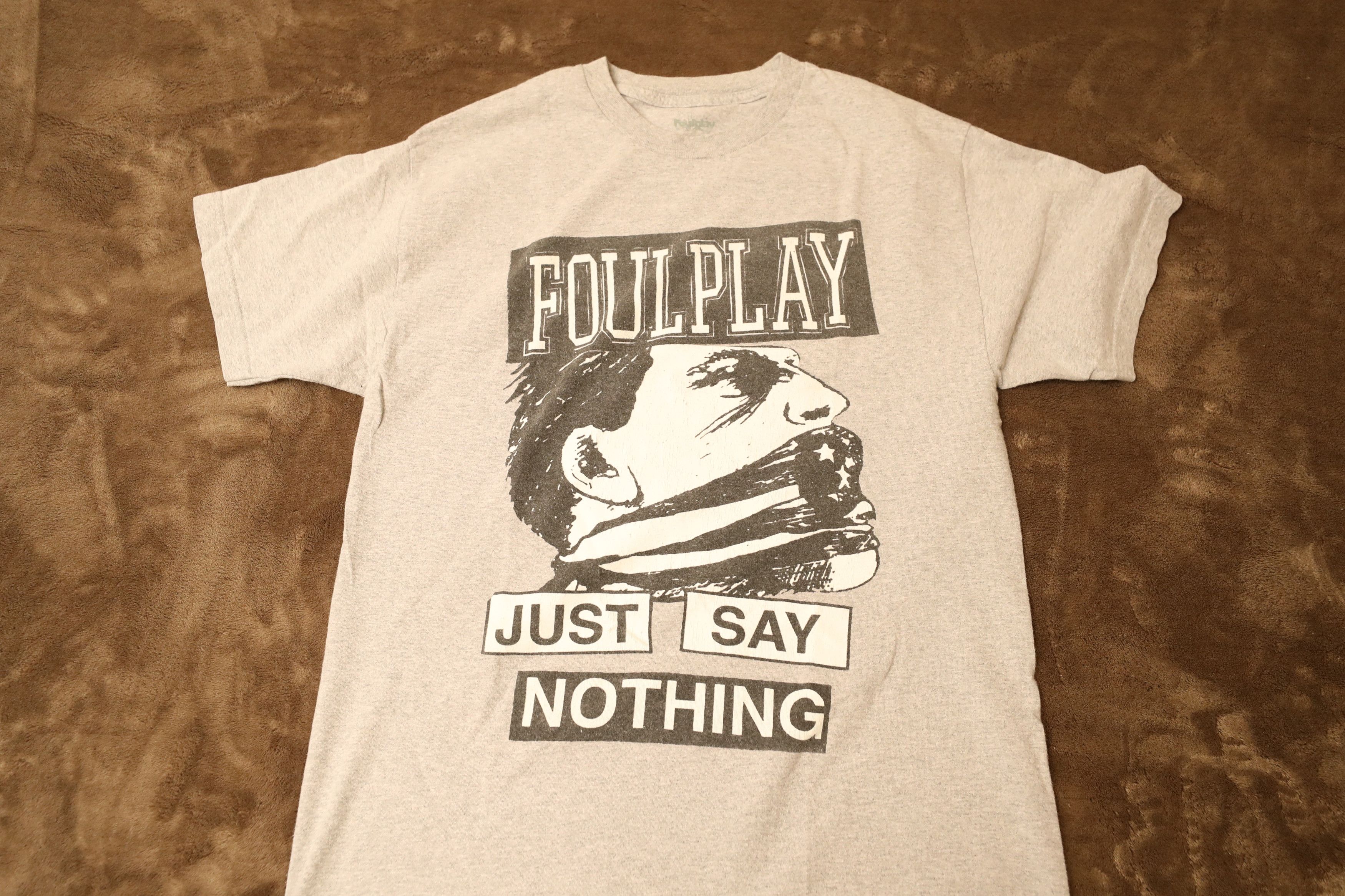 Foulplay Company FoulPlay Just Say Nothing Tee (L) Size US L / EU 52-54 / 3 - 3 Thumbnail