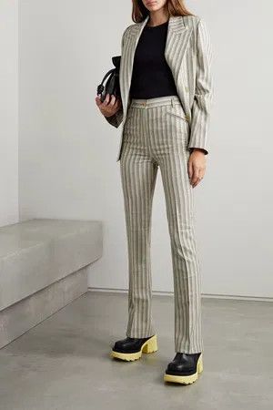 Acne Studios o1y0725 Casual Pant in Light Gray Size 30" / US 8 / IT 44 - 4 Thumbnail
