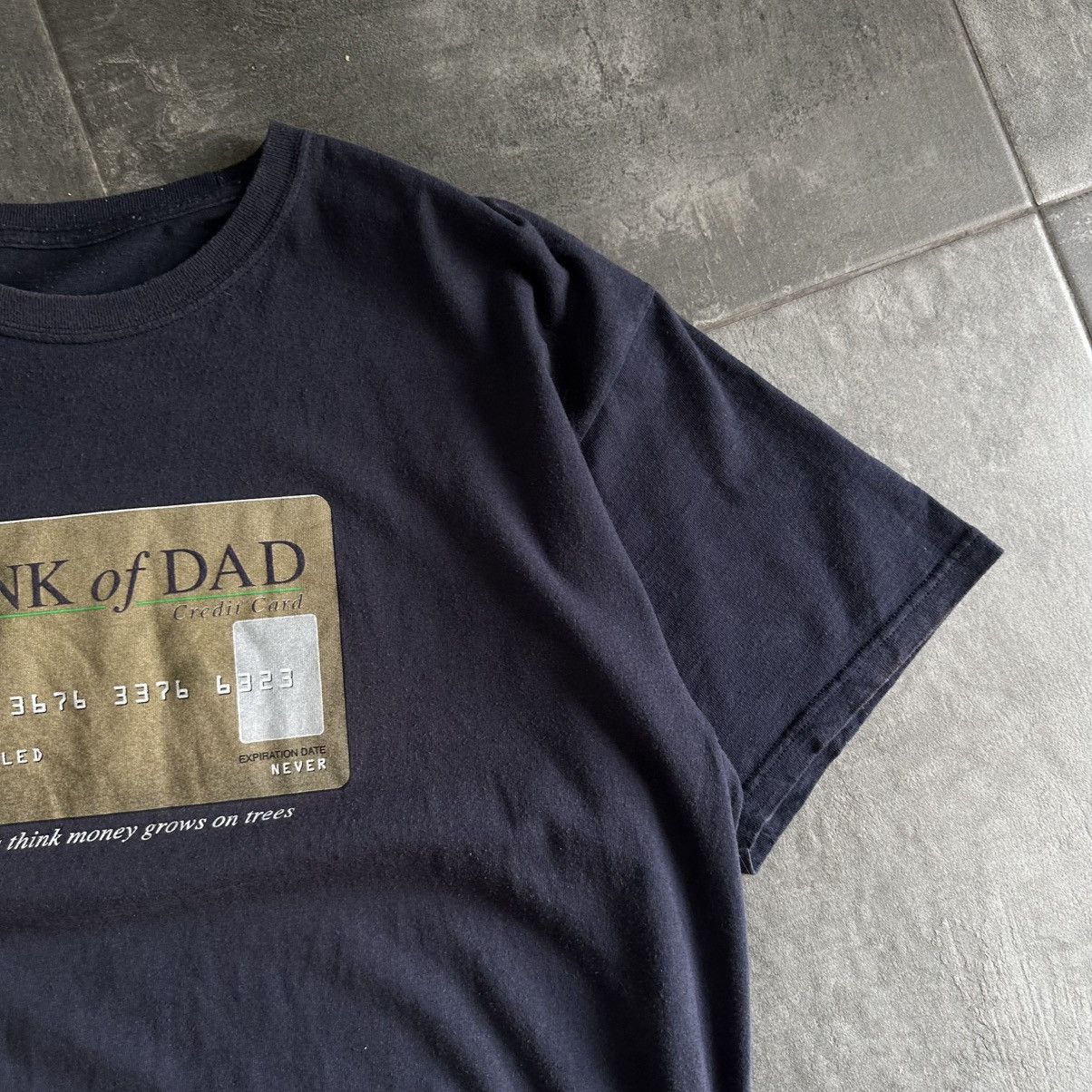 Japanese Brand × Vintage Vintage Japanese Style Bank of Dad T-shirts Big Logo Joke Size US XL / EU 56 / 4 - 6 Thumbnail
