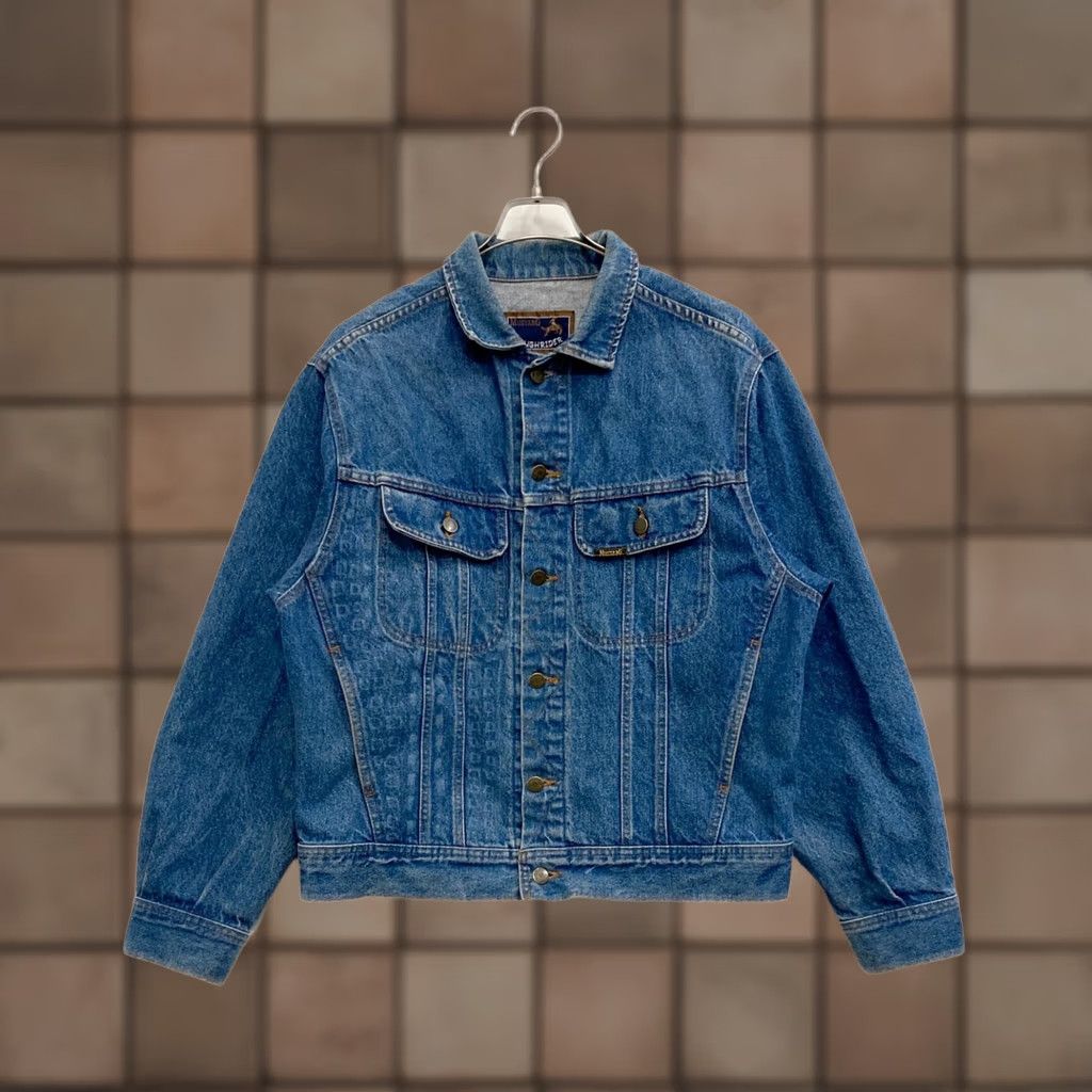 Denime MUSTANG Denim Jacket Mens Indigo M Jacket Size US M / EU 48-50 / 2 - 1 Thumbnail