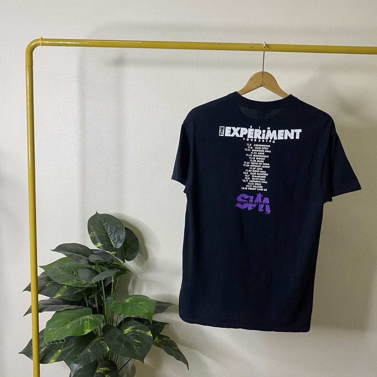 Band Tees × Japanese Brand SiM Japanese Metalcore Band The Experiment Tour 2019 Tee Size US M / EU 48-50 / 2 - 5 Thumbnail
