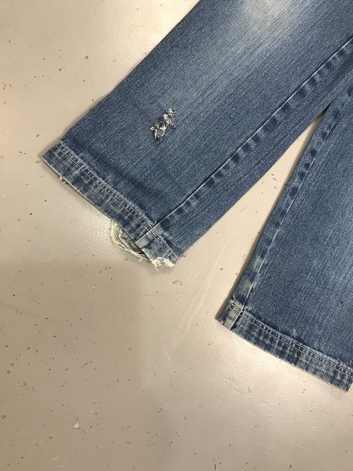 JNCO × Southpole × Vintage Vintage force crew embroidered straight denim pant Size 26" / US 2 / IT 38 - 4 Thumbnail