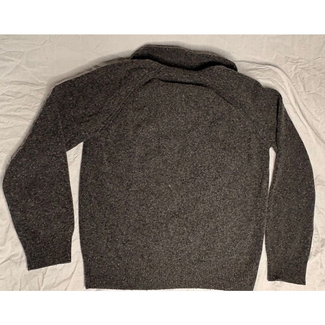 J.Crew J. Crew VTG Merino Pullover Wool Blend Dark Gray Sweater Size US S / EU 44-46 / 1 - 5 Thumbnail