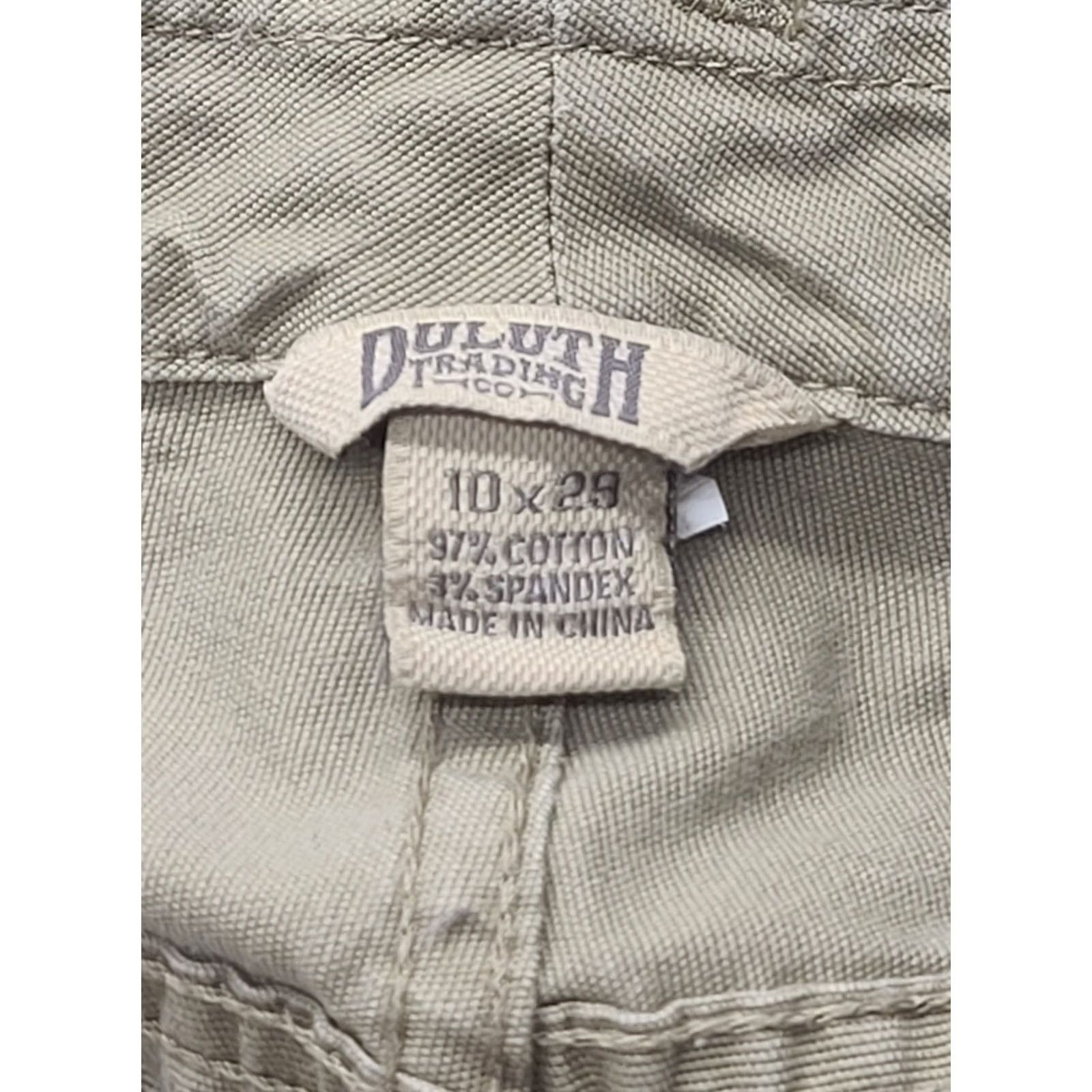 Vintage Duluth Duluthflex Fire Hose Work Pants Womens 10x28 Regular Fit Workwear Pants Brown Cotton Spandex Canvas Straight 30 in Inseam 28 in Regular Womens Size 32" / US 10 / IT 46 - 2 Thumbnail