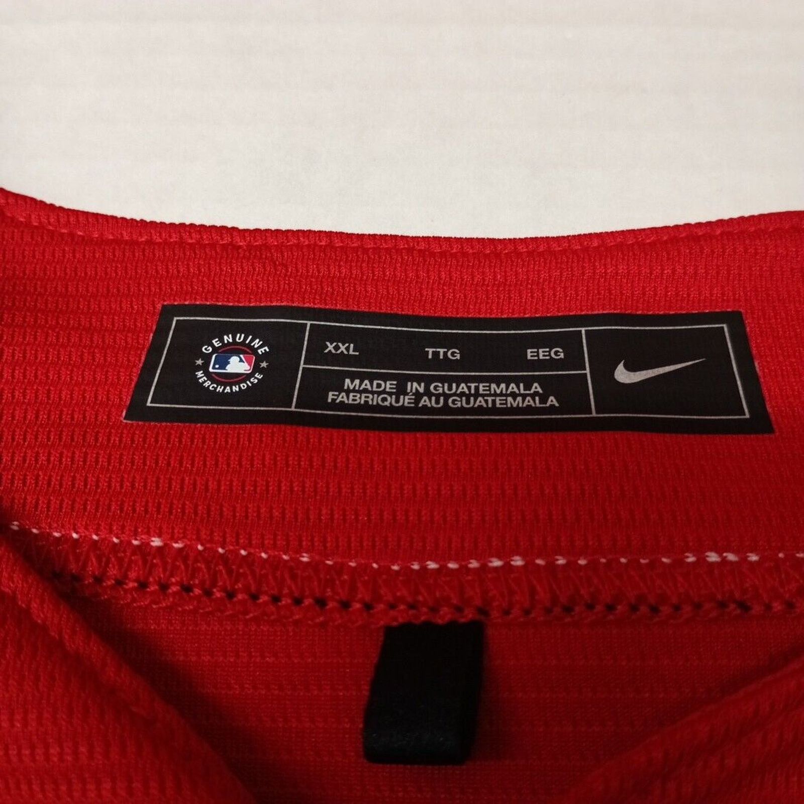 Nike Nike Washington Nationals Jersey Men's 2XL Red MLB NWOT Size US XXL / EU 58 / 5 - 4 Thumbnail