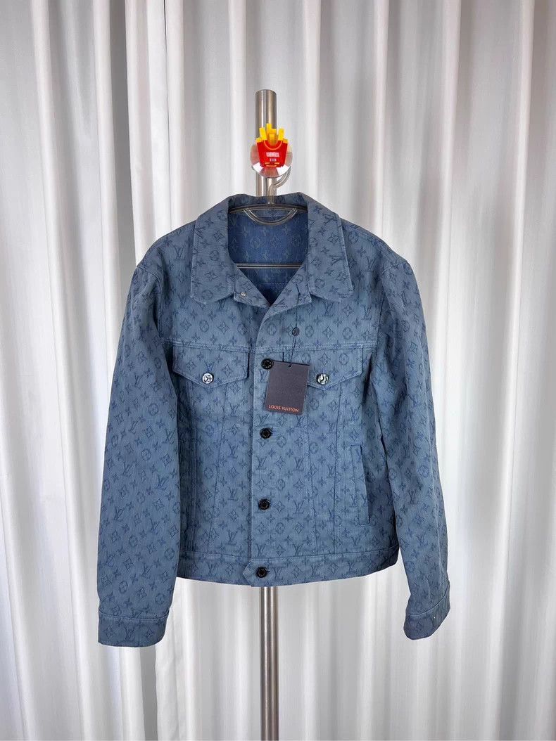 Louis Vuitton Louis Vuitton Blue Denim Jacket - dmc Size US M / EU 48-50 / 2 - 1 Thumbnail