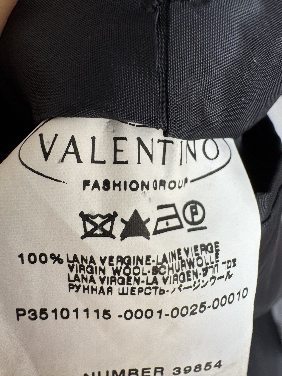 Valentino Valentino suit blue 50 Size 50R - 4 Thumbnail