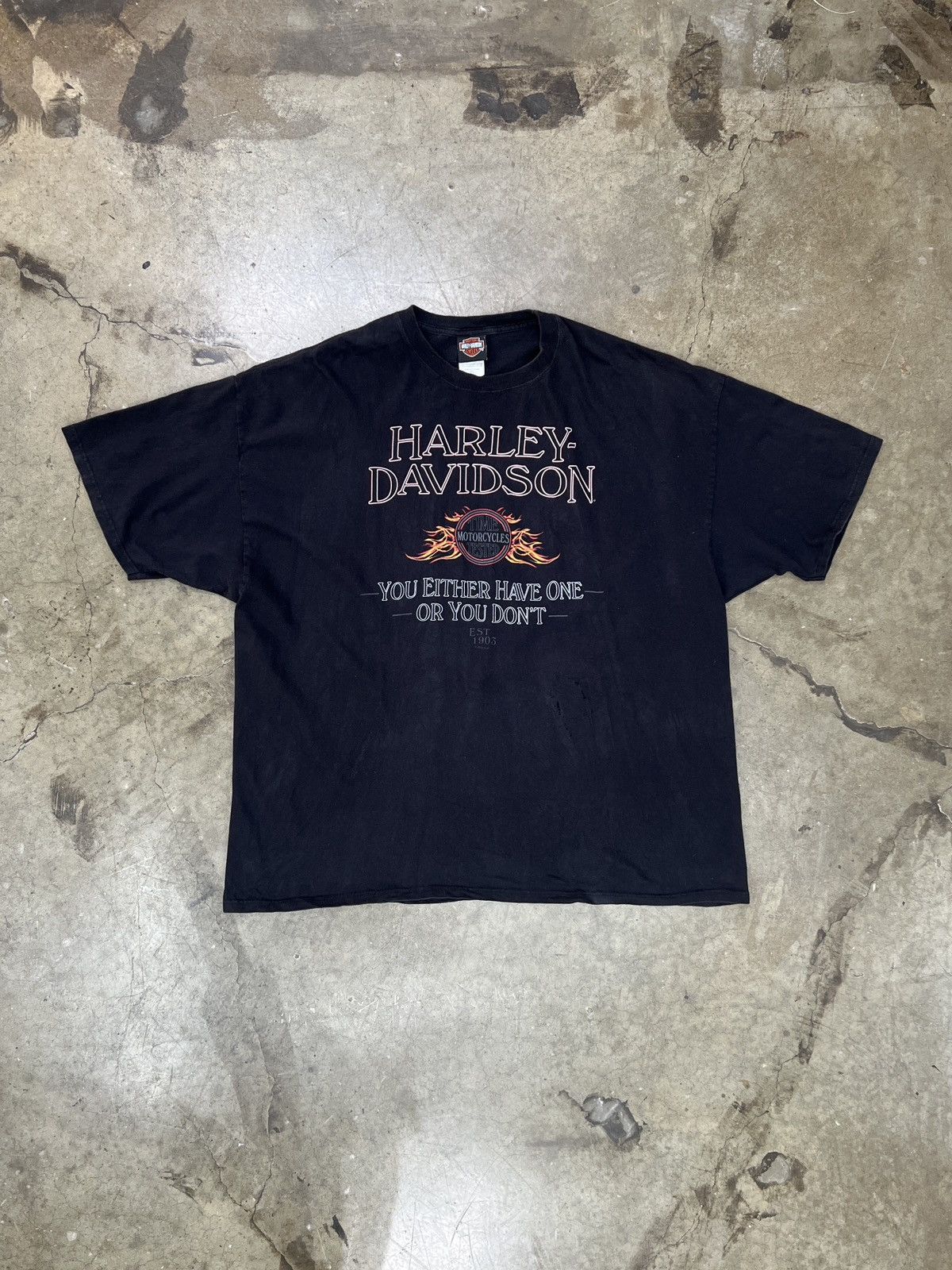 Harley Davidson Vintage 2003 Harley Davidson West Virginia Triple S Tee XXXL Size US XXL / EU 58 / 5 - 5 Thumbnail