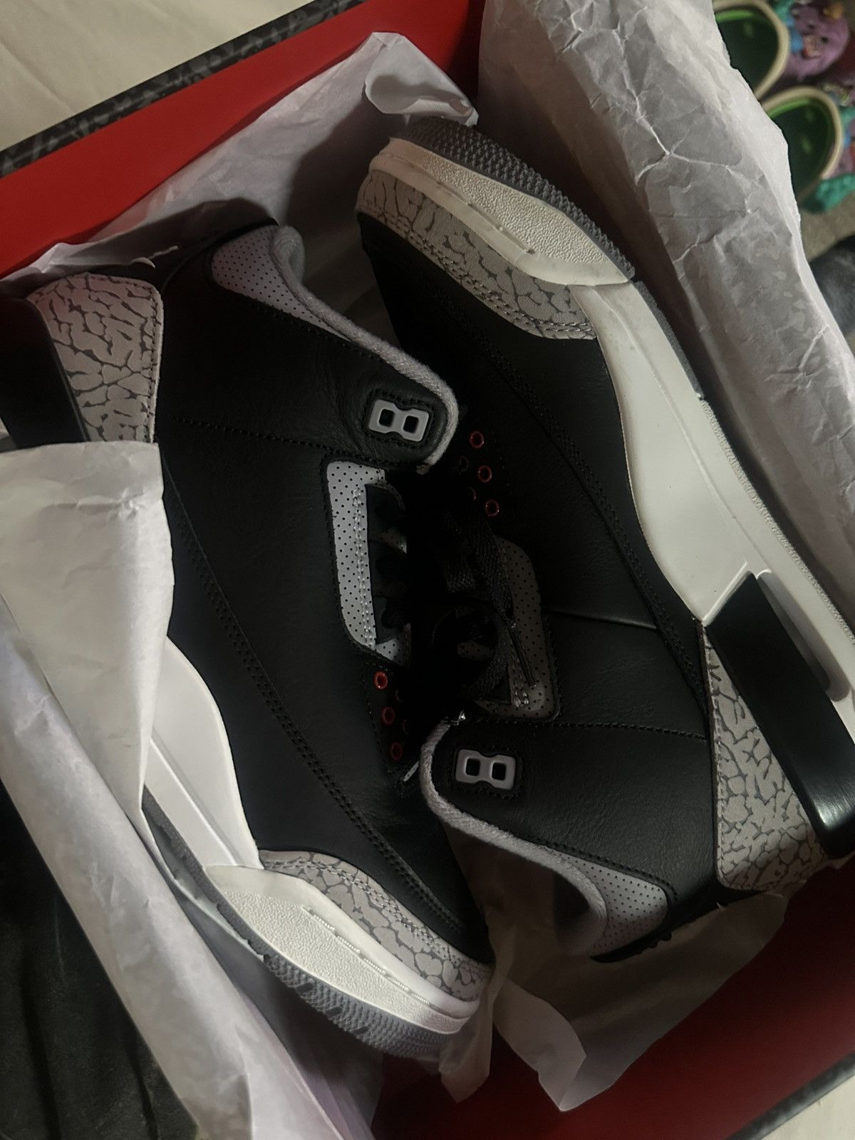 Jordan Brand Black cement 3 Jordan Size US 9.5 / EU 42-43 - 4 Thumbnail