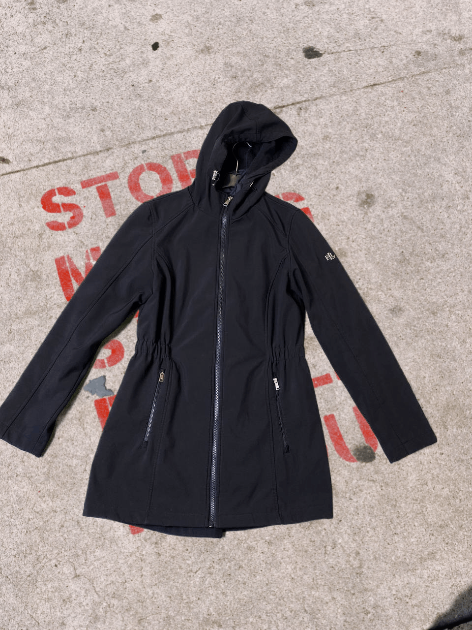 Lauren Ralph Lauren Vintage Black Down Jacket Lauren Ralph Lauren Size S / US 4 / IT 40 - 1 Thumbnail