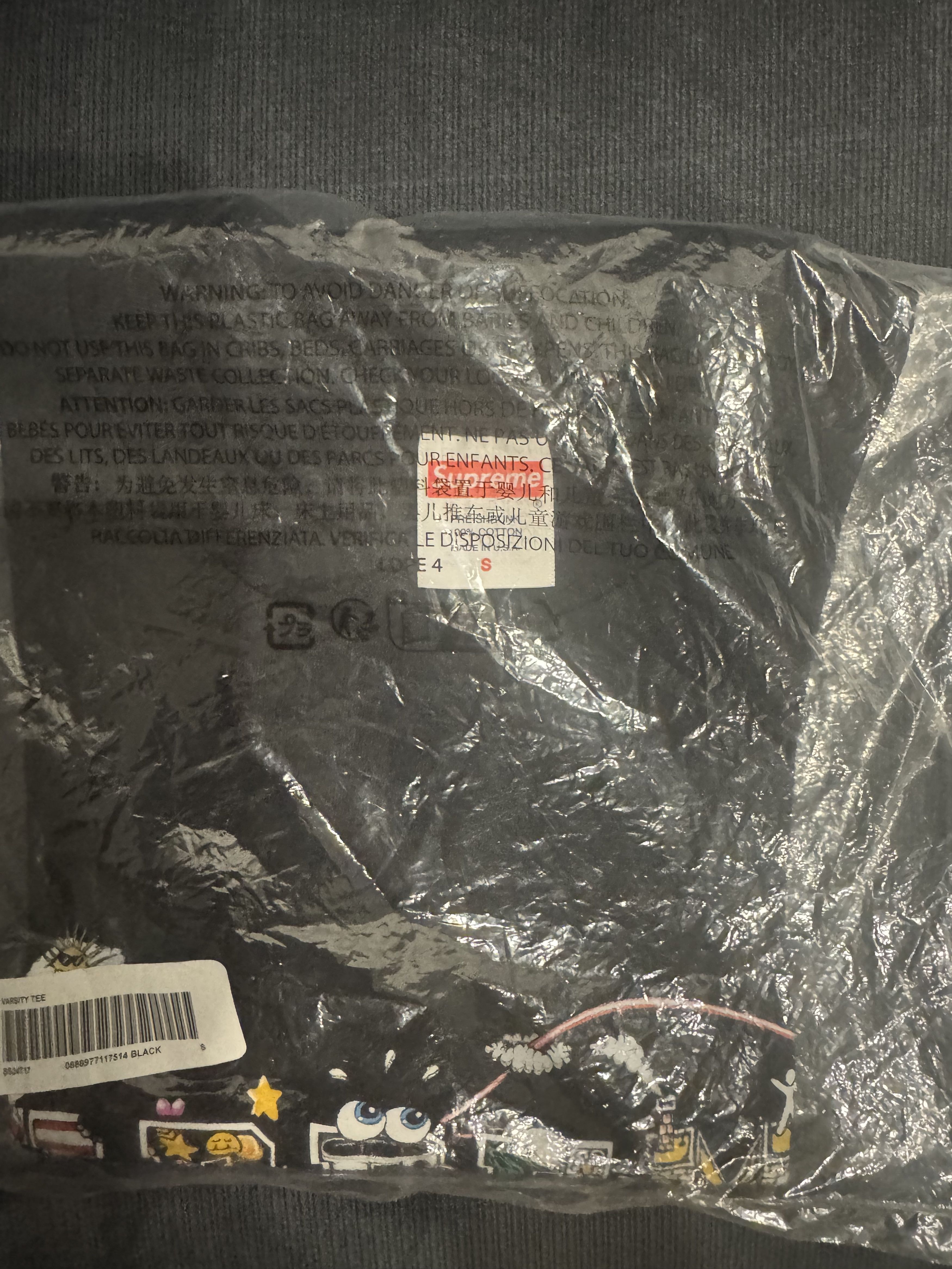 Supreme Varsity Tee Size US S / EU 44-46 / 1 - 2 Thumbnail