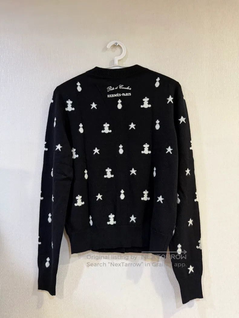 Hermes Hermes Mickey Embroidered Knit Cardigan Size XS / US 0-2 / IT 36-38 - 2 Thumbnail