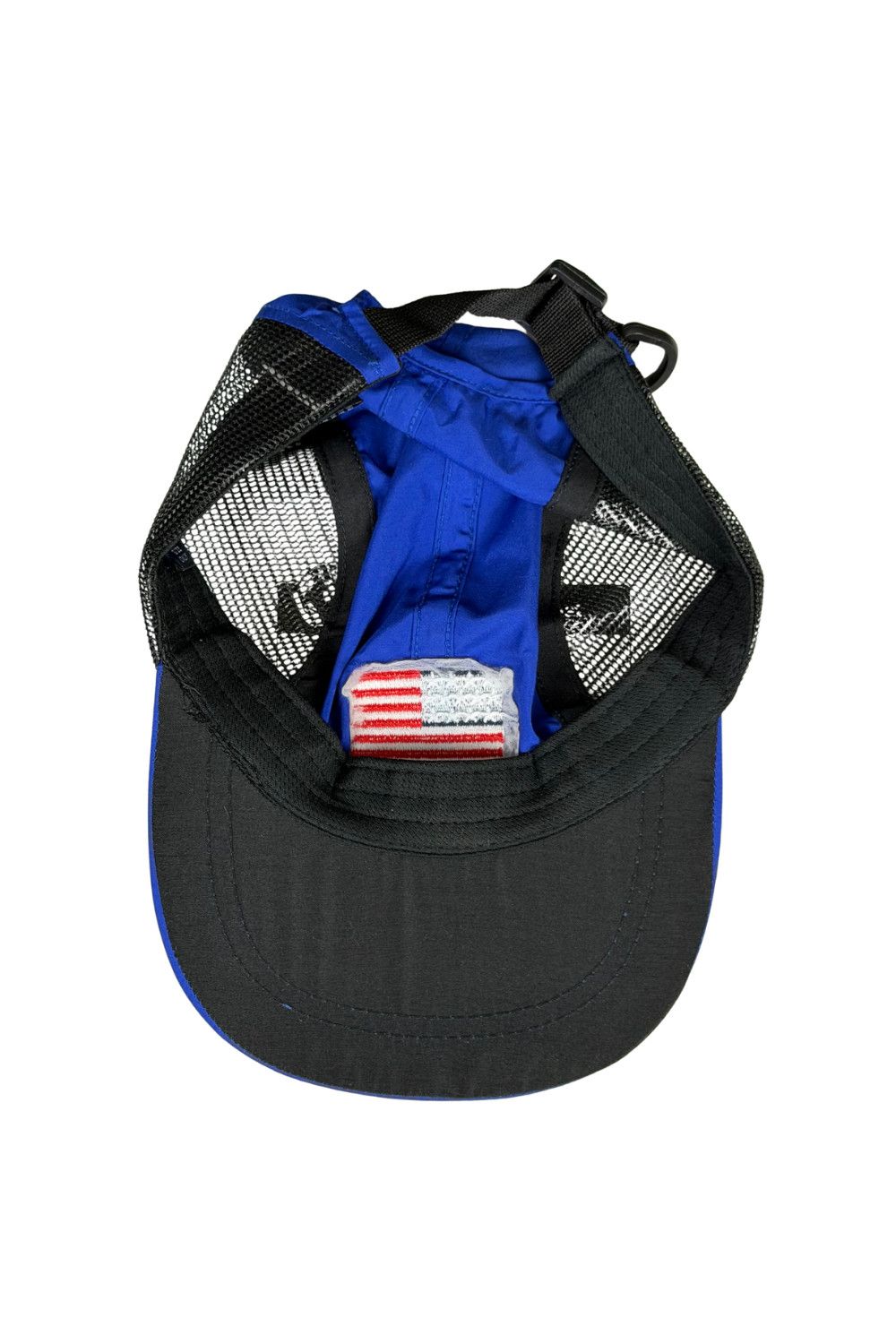 Polo Ralph Lauren 90s Vintage Polo Sport Ralph Lauren Nylon Mesh Cap USA Flag Size ONE SIZE - 14 Thumbnail