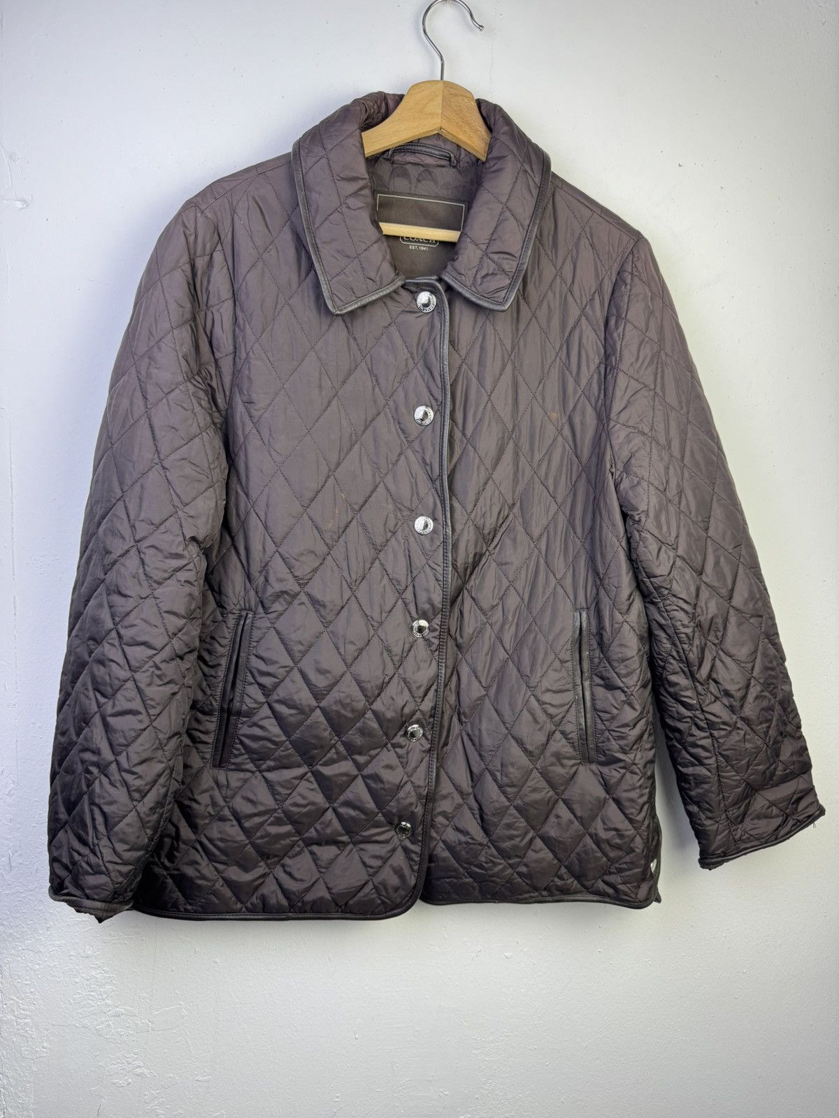 Coach Coach quilted nylon jacket Size US L / EU 52-54 / 3 - 2 Thumbnail