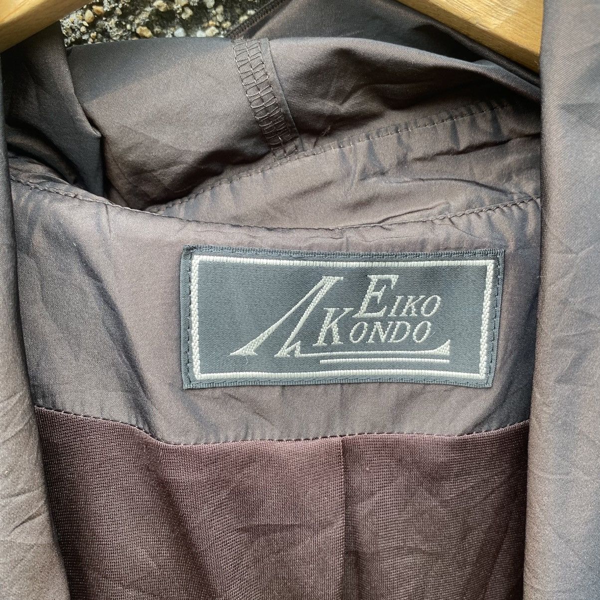 Japanese Brand Vintage Eiko Kondo Hoodie Cardigan Size 42 Brown Colour Size M / US 6-8 / IT 42-44 - 21 Thumbnail