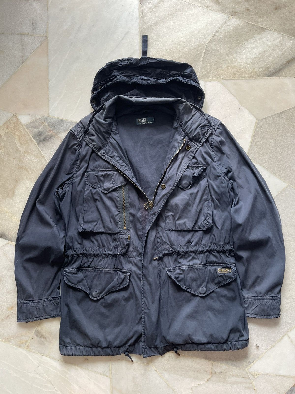 Polo Ralph Lauren 2000s Polo Ralph Lauren Distressed Jacket Size US L / EU 52-54 / 3 - 1 Thumbnail