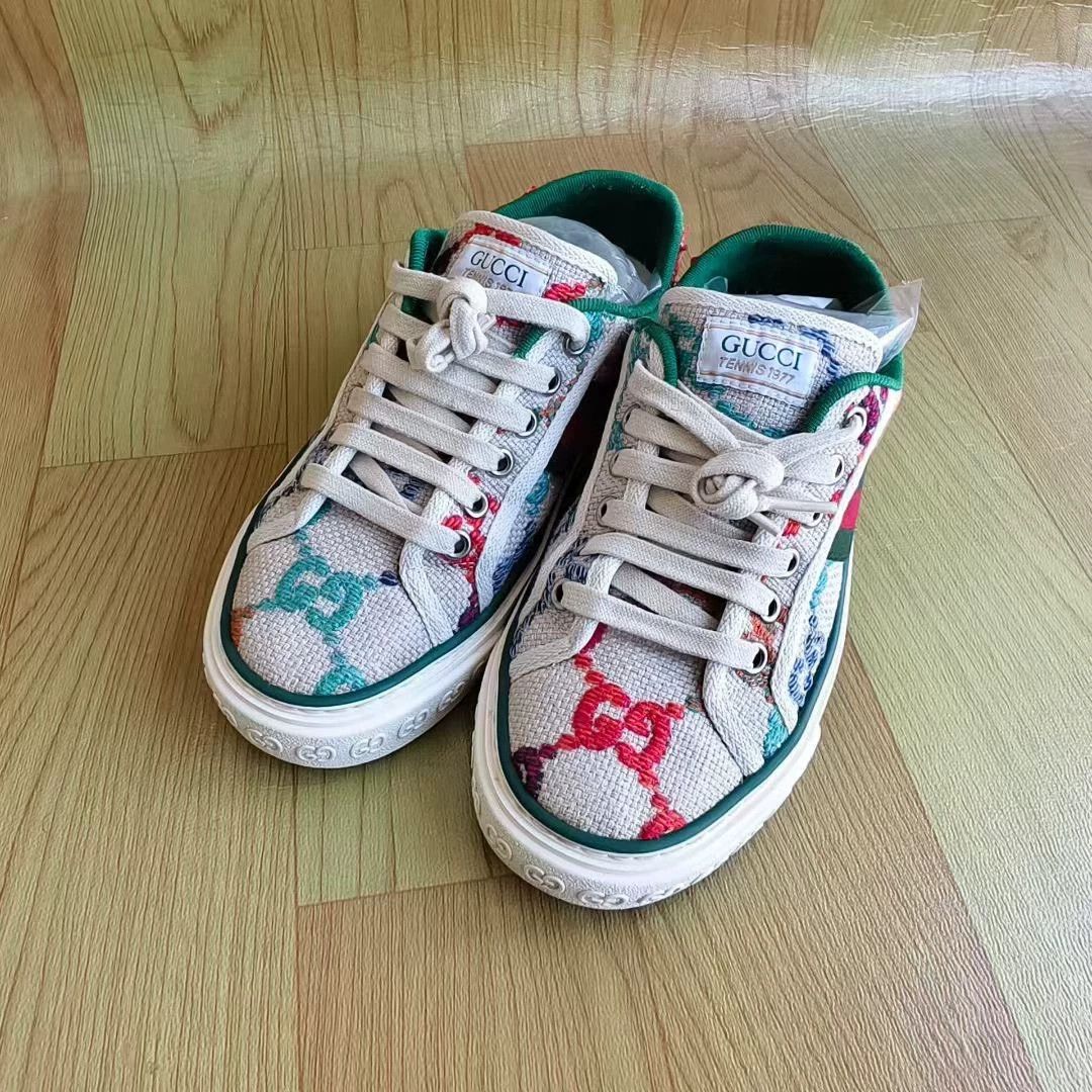 Gucci GUCCI Tennis 1977 Casual Fashion Sneakers Size US 5 / IT 35 - 2 Thumbnail