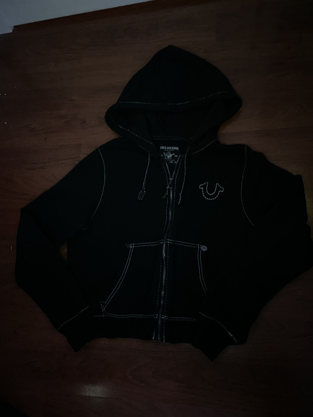 True religion Big T Zip Hoodie