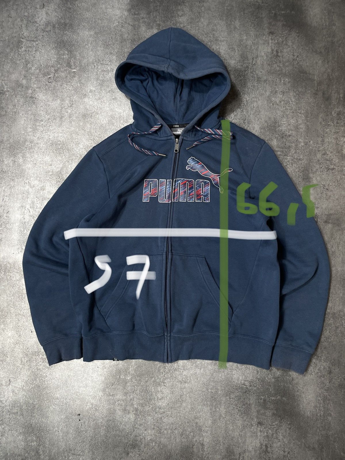 Puma 🔥RARE🔥Puma Hoodie Zip Vintage Y2K Spellout Rare Size US S / EU 44-46 / 1 - 13 Thumbnail