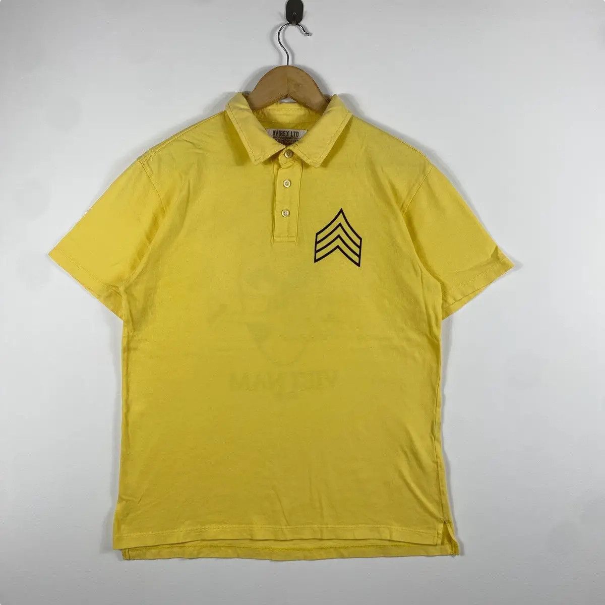 Avirex Vintage 00's AVIREX Vietnam 66-69 Polo Shirt Large Size Size US L / EU 52-54 / 3 - 3 Thumbnail