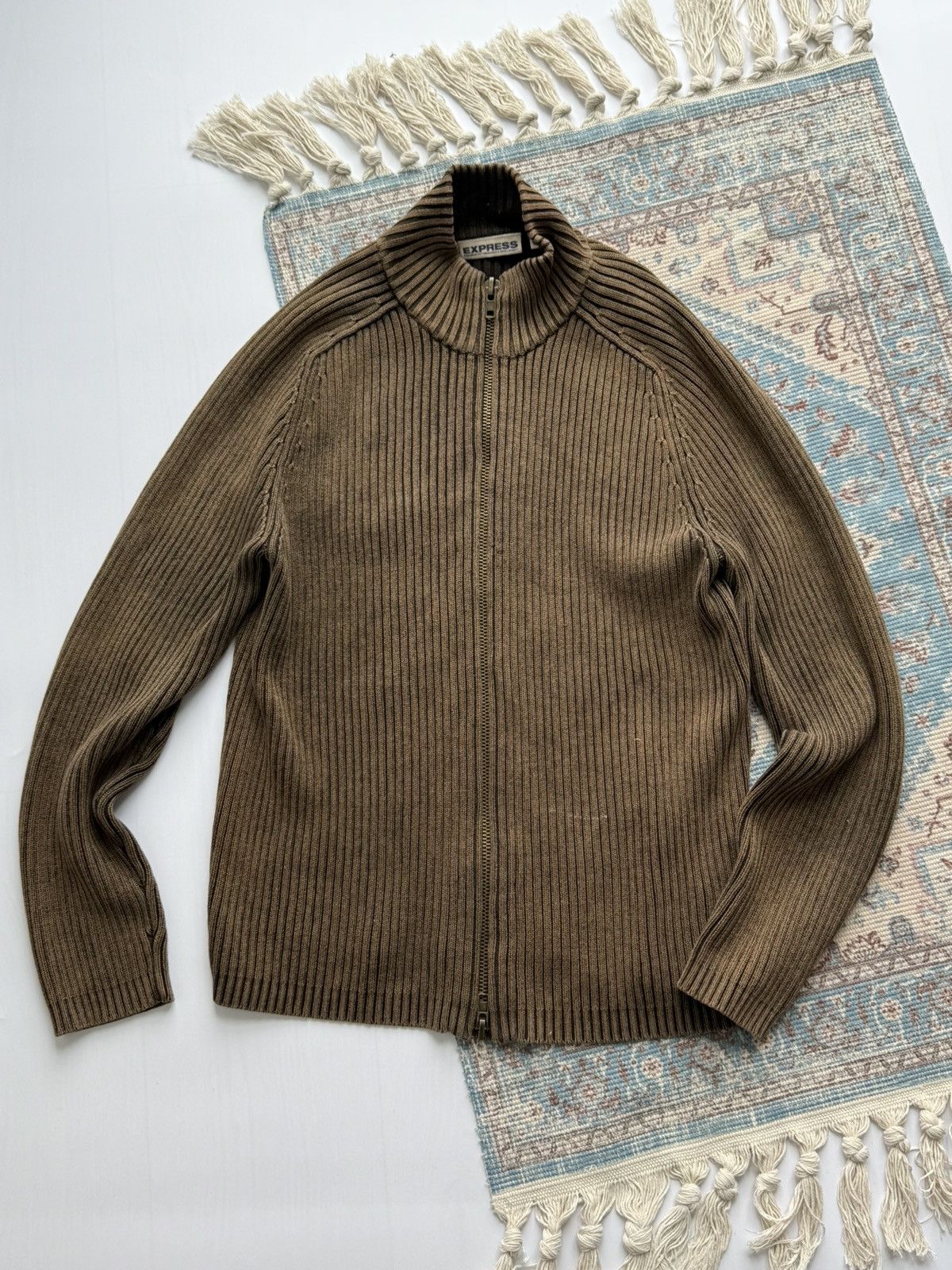 Express Japan🇯🇵 Express Research & Development AvantGarde Zip Sweater Size US M / EU 48-50 / 2 - 1 Thumbnail