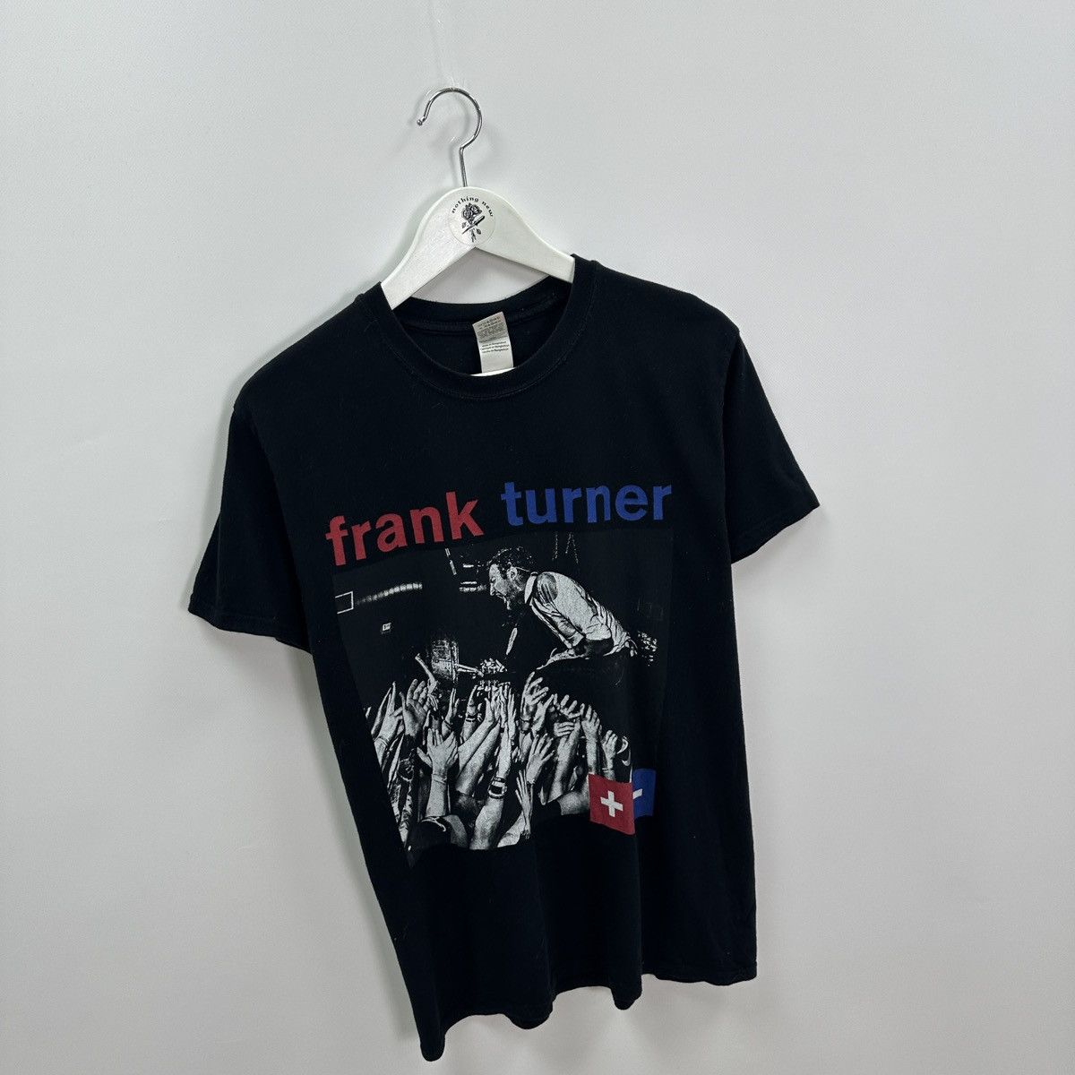 Band Tees Vintage 00s Frank Turner Positive Songs negative people tee Size US M / EU 48-50 / 2 - 4 Thumbnail