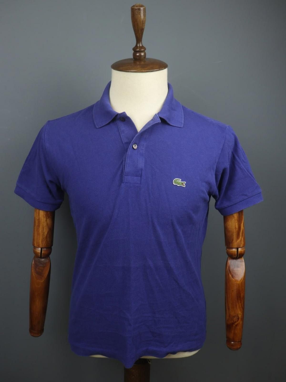 Lacoste Lacoste Blue 100% Cotton Collar Polo Shirt Size 5 Size US M / EU 48-50 / 2 - 1 Thumbnail