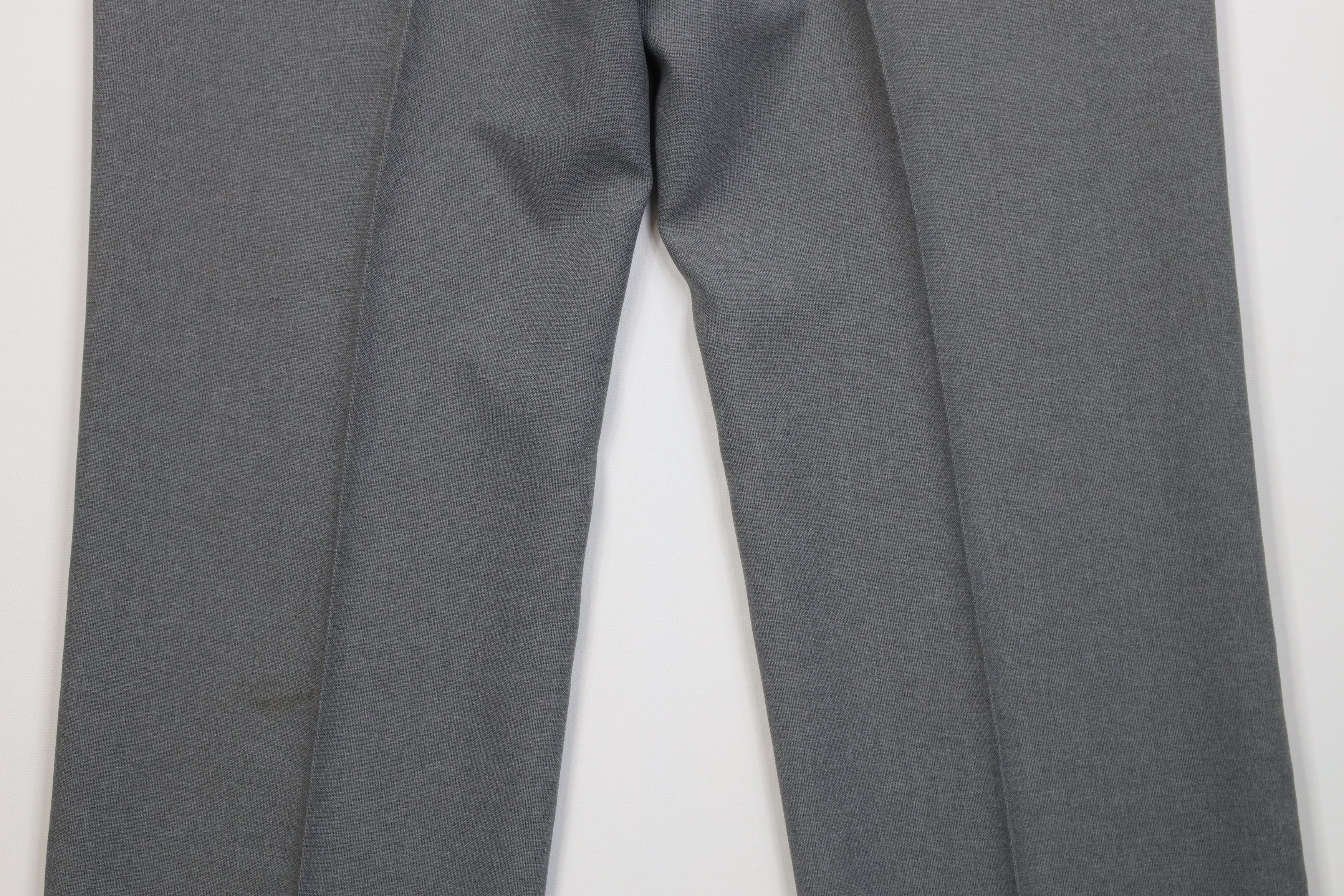 Vintage Vintage 70s Streetwear Flared Wide Leg Chino Pants Gray USA Size US 38 / EU 54 - 11 Thumbnail