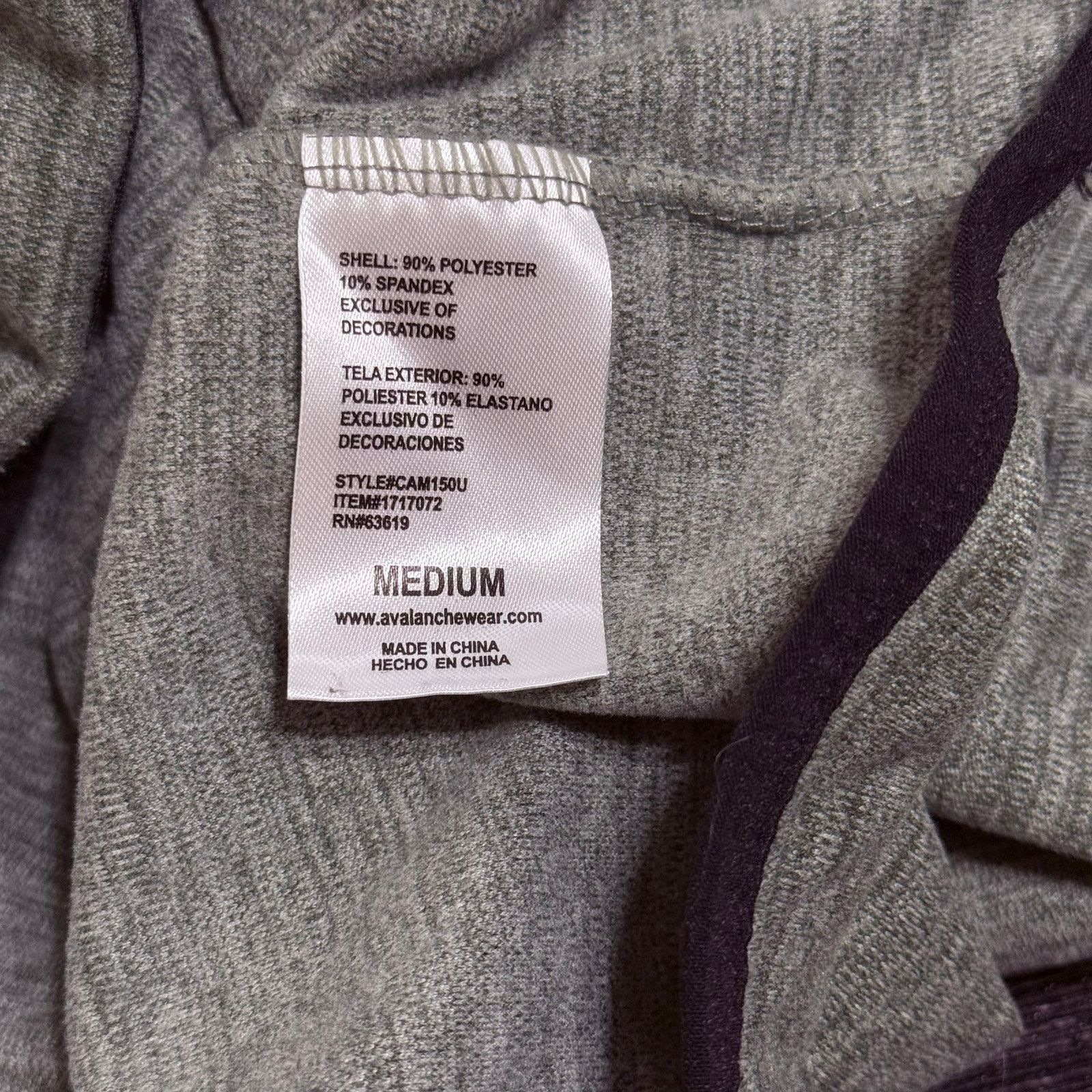 Avalanche Avalanche Outdoor Supply Co. Gray Half Zip Pullover | Sz M Size US M / EU 48-50 / 2 - 8 Thumbnail