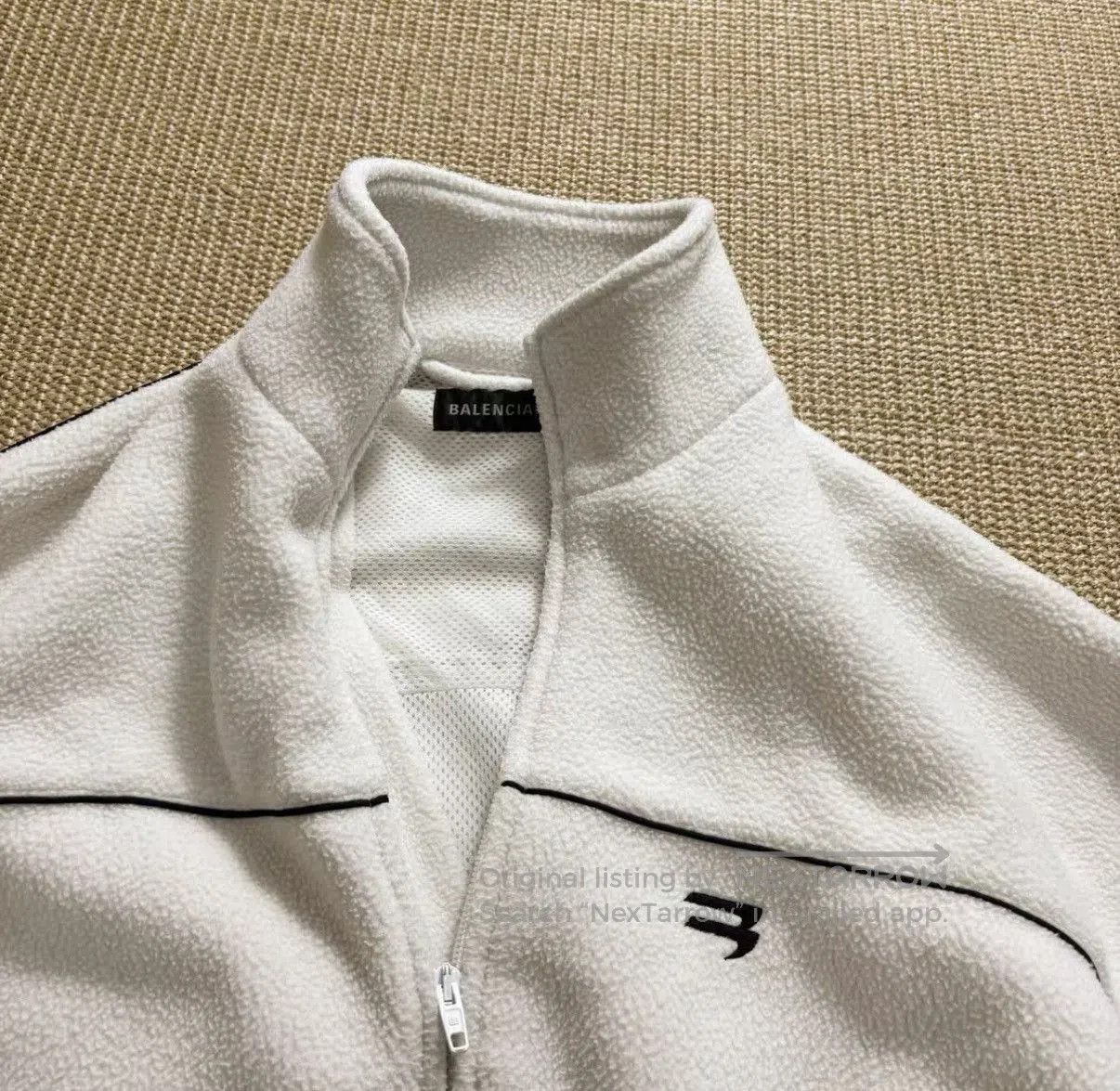 Balenciaga White Zip. Size US M / EU 48-50 / 2 - 3 Thumbnail