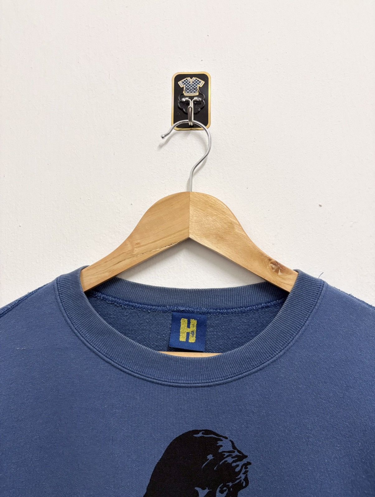 Hysteric Glamour Vtg 90's Hysteric Glamour " Trust me Sucker " Blue Crewneck Size M / US 6-8 / IT 42-44 - 11 Thumbnail