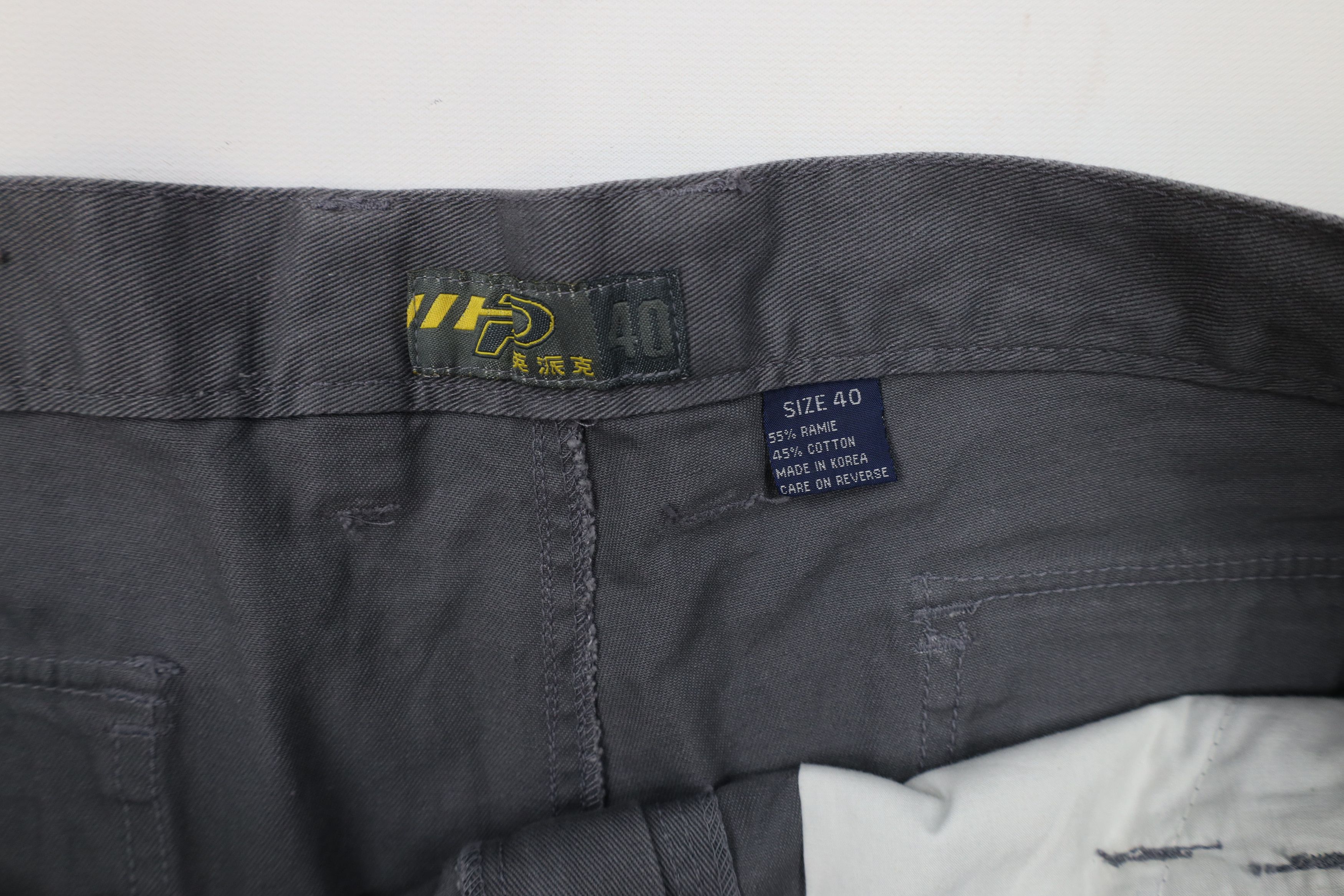 Vintage Vintage 90s Y2K Streetwear Fit Cargo Shorts Gray Cotton Size US 40 / EU 56 - 7 Thumbnail