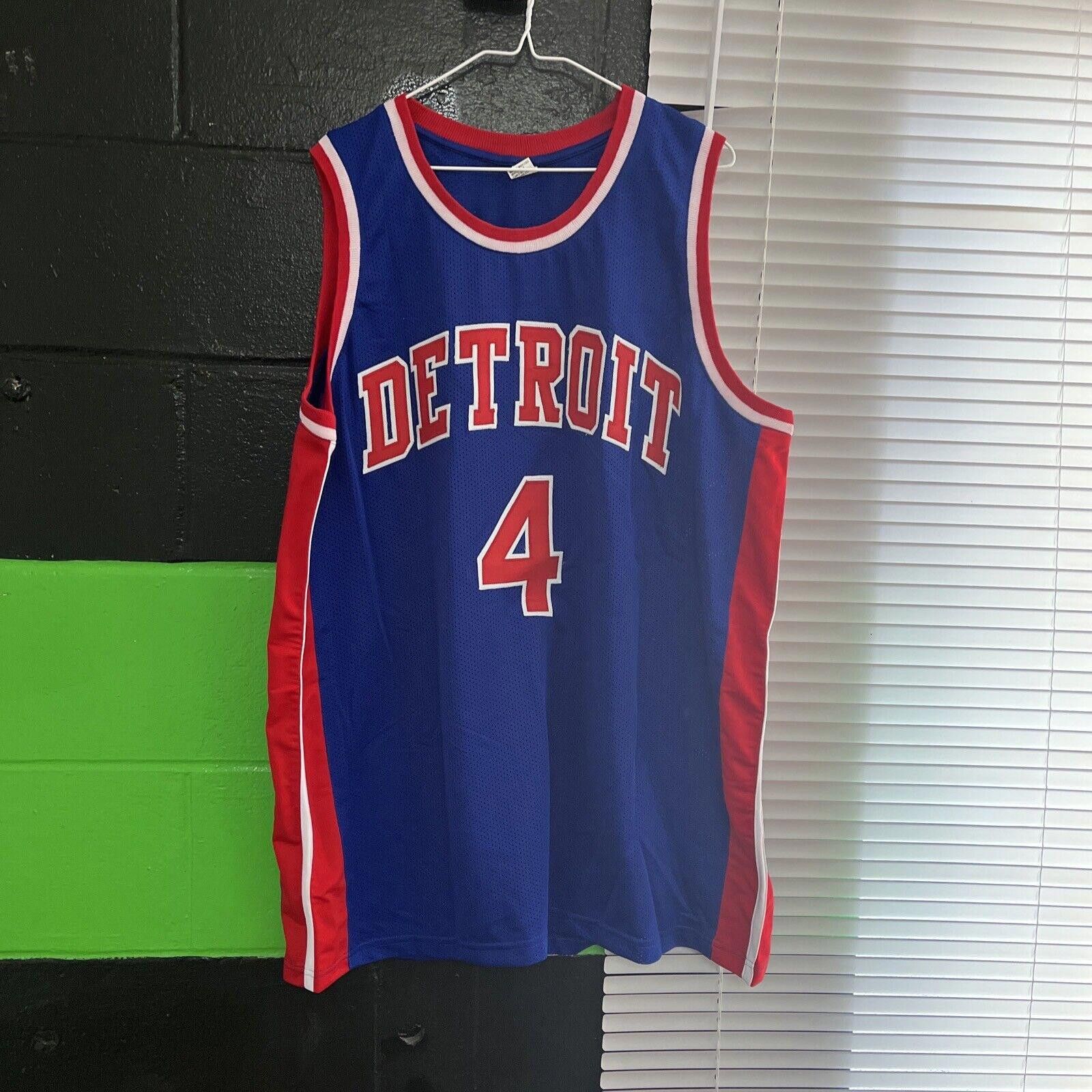 Designer Joe Dumars Autograph Signed Auto Custom Jersey JSA COA Size US XL / EU 56 / 4 - 4 Thumbnail
