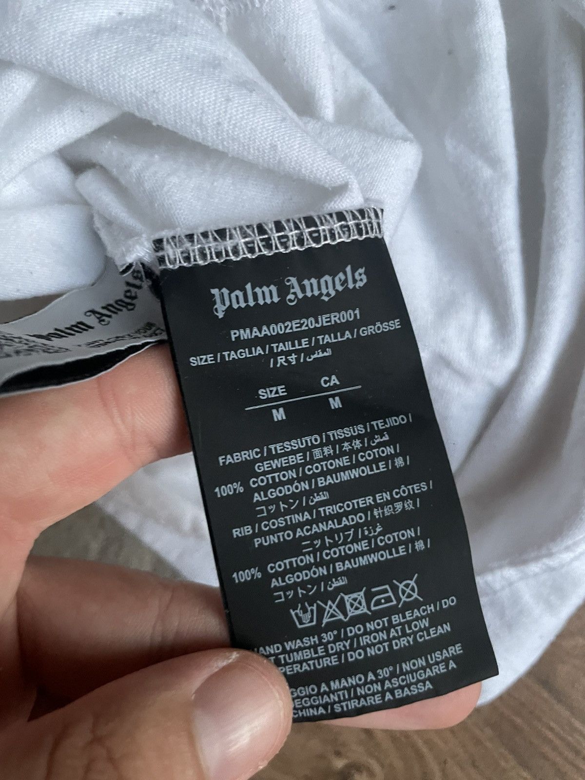 Palm Angels Palm Angels Big Logo T-Shirt Size US S / EU 44-46 / 1 - 6 Thumbnail