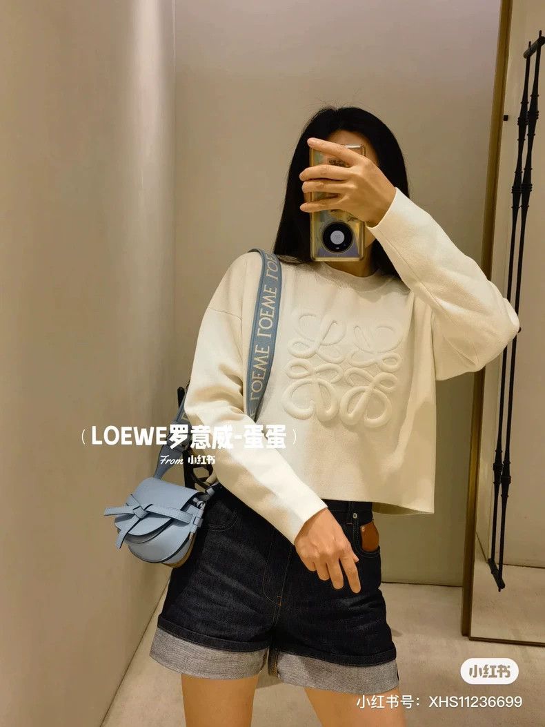 Loewe LOEWE Tie knot logo turtleneck sweater Size S / US 4 / IT 40 - 7 Thumbnail