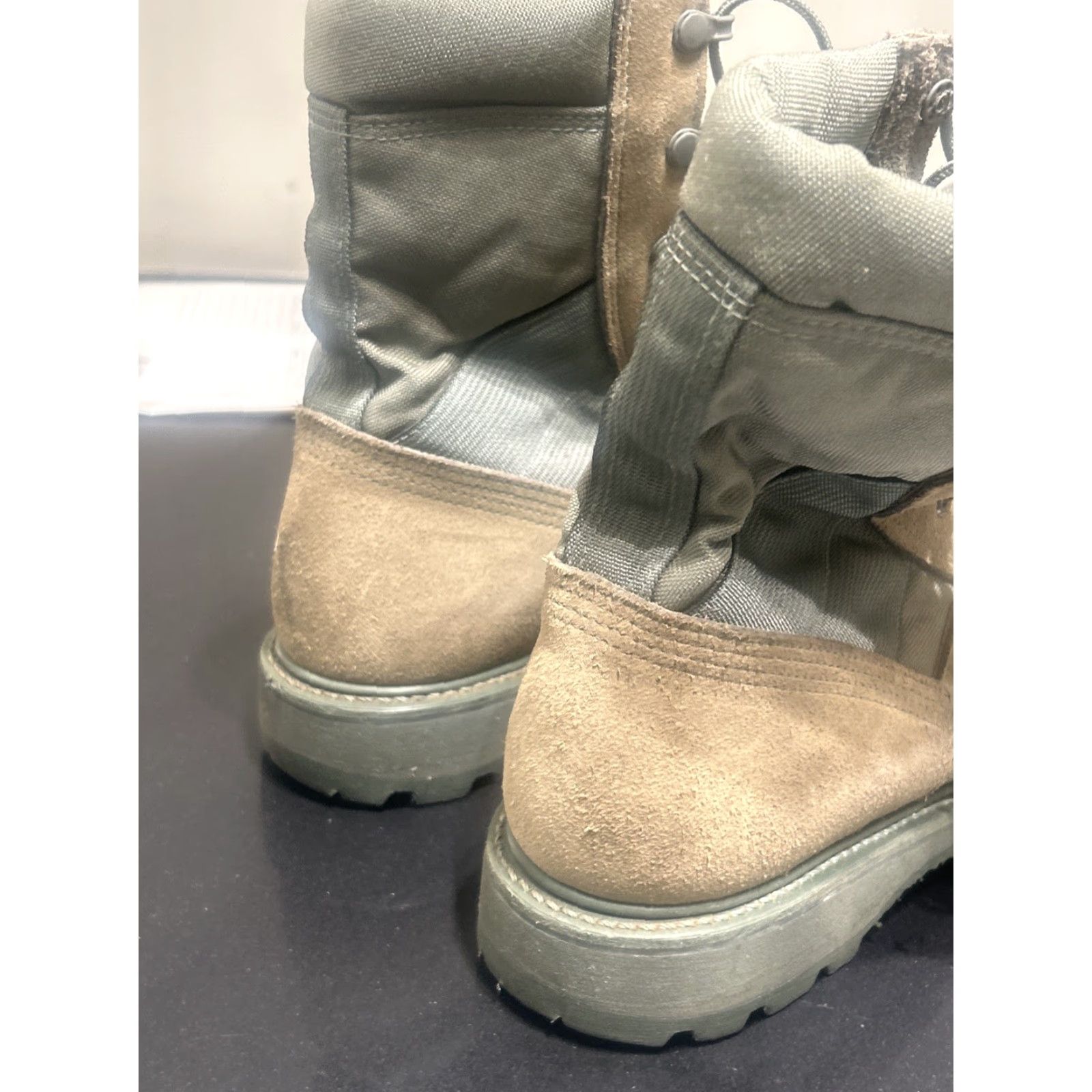 Vibram Vibram 8430 Military Boots Steel Toe Mondo Sage Green Suede Size 9 Men Combat USA Boots Size US 9 / EU 42 - 7 Thumbnail