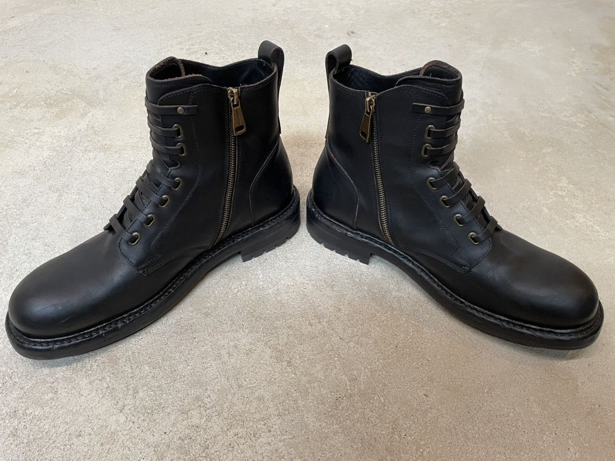 Dolce & Gabbana Leather Ankle Boots Size US 10 / EU 43 - 9 Thumbnail