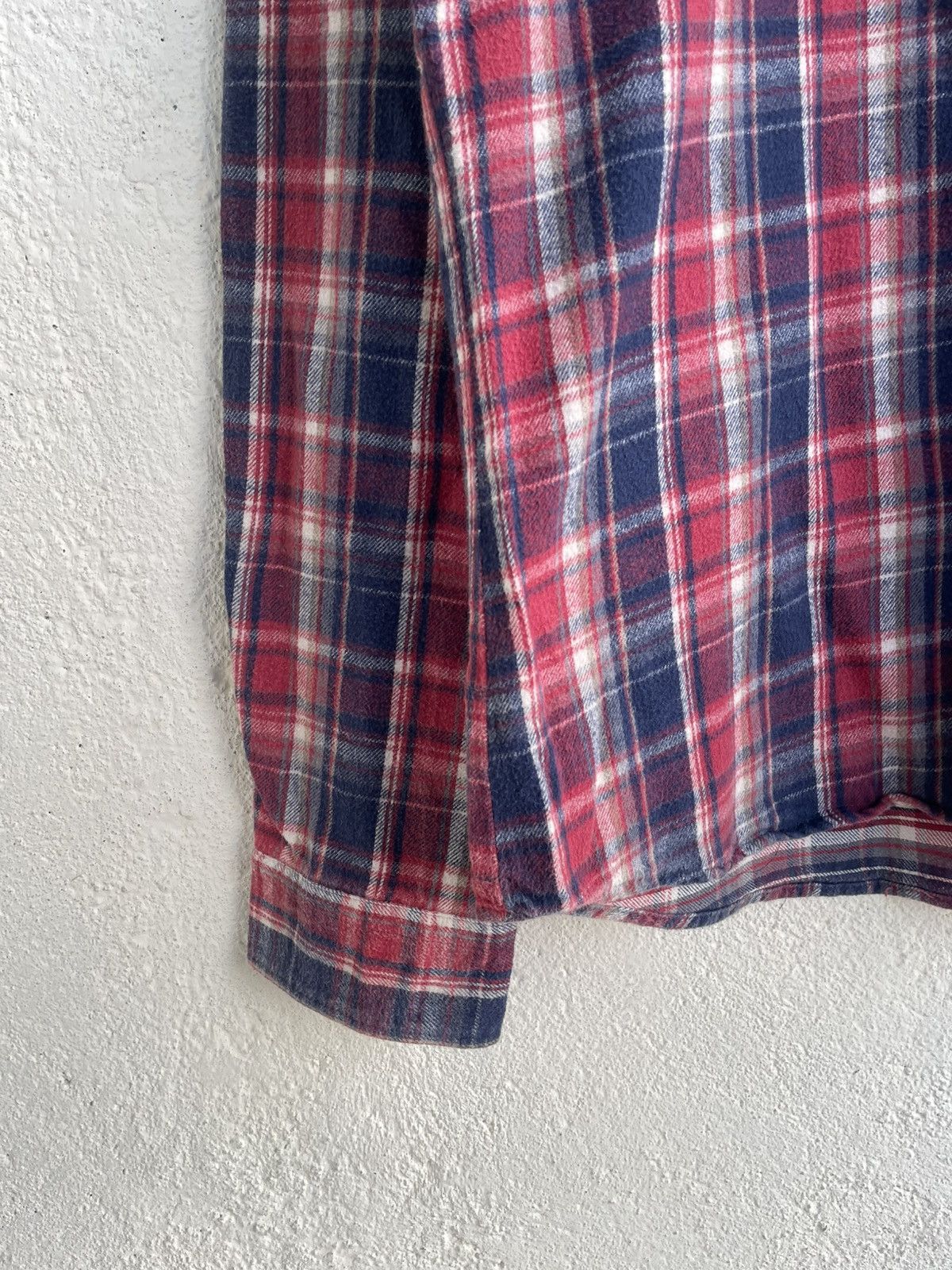 If Six Was Nine 00s Archive Japanese Plaid Flannel Y2K Hysteric Y’s Tornado Size US L / EU 52-54 / 3 - 4 Thumbnail